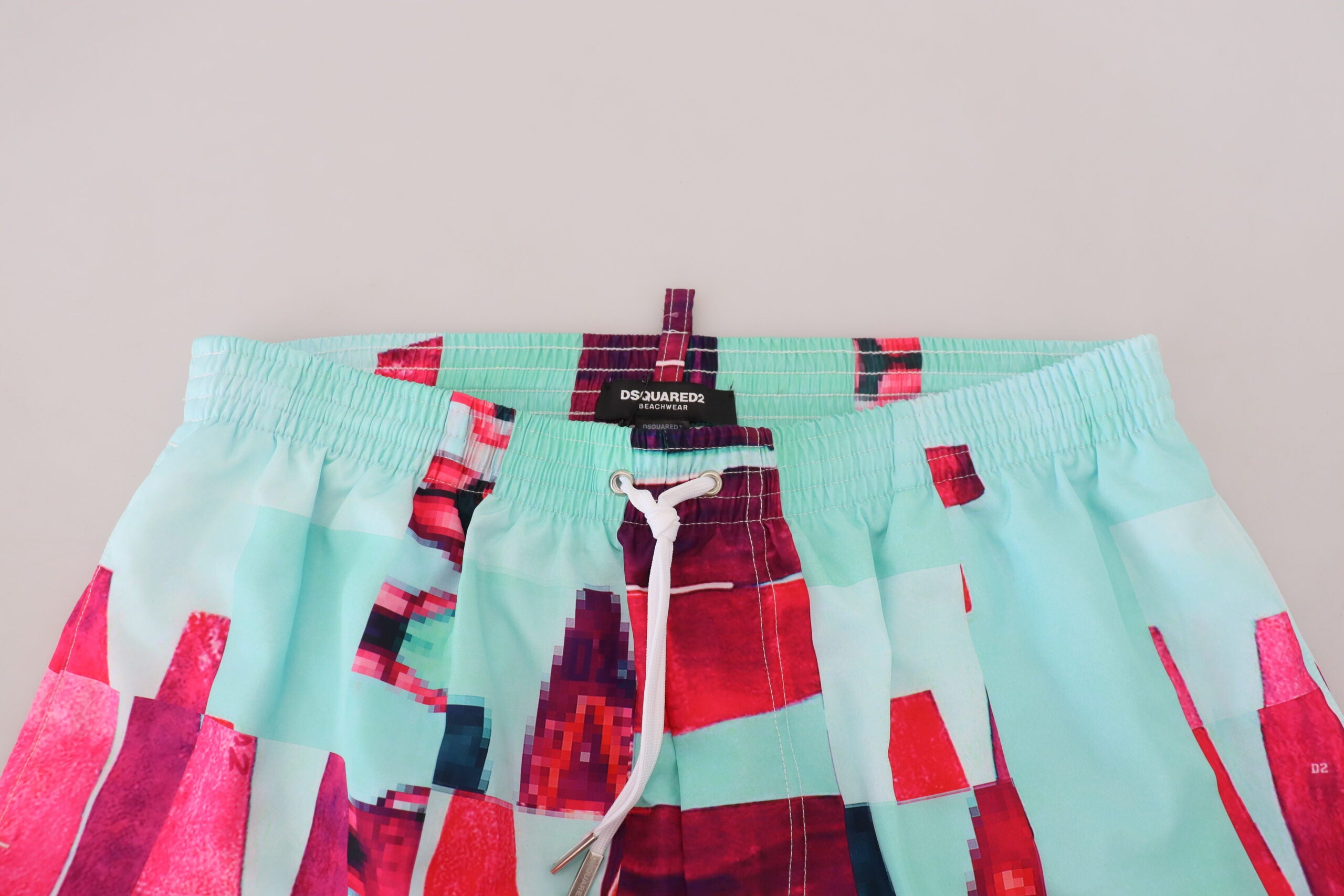 Boxer short de bain imprimé multicolore Dsquared²