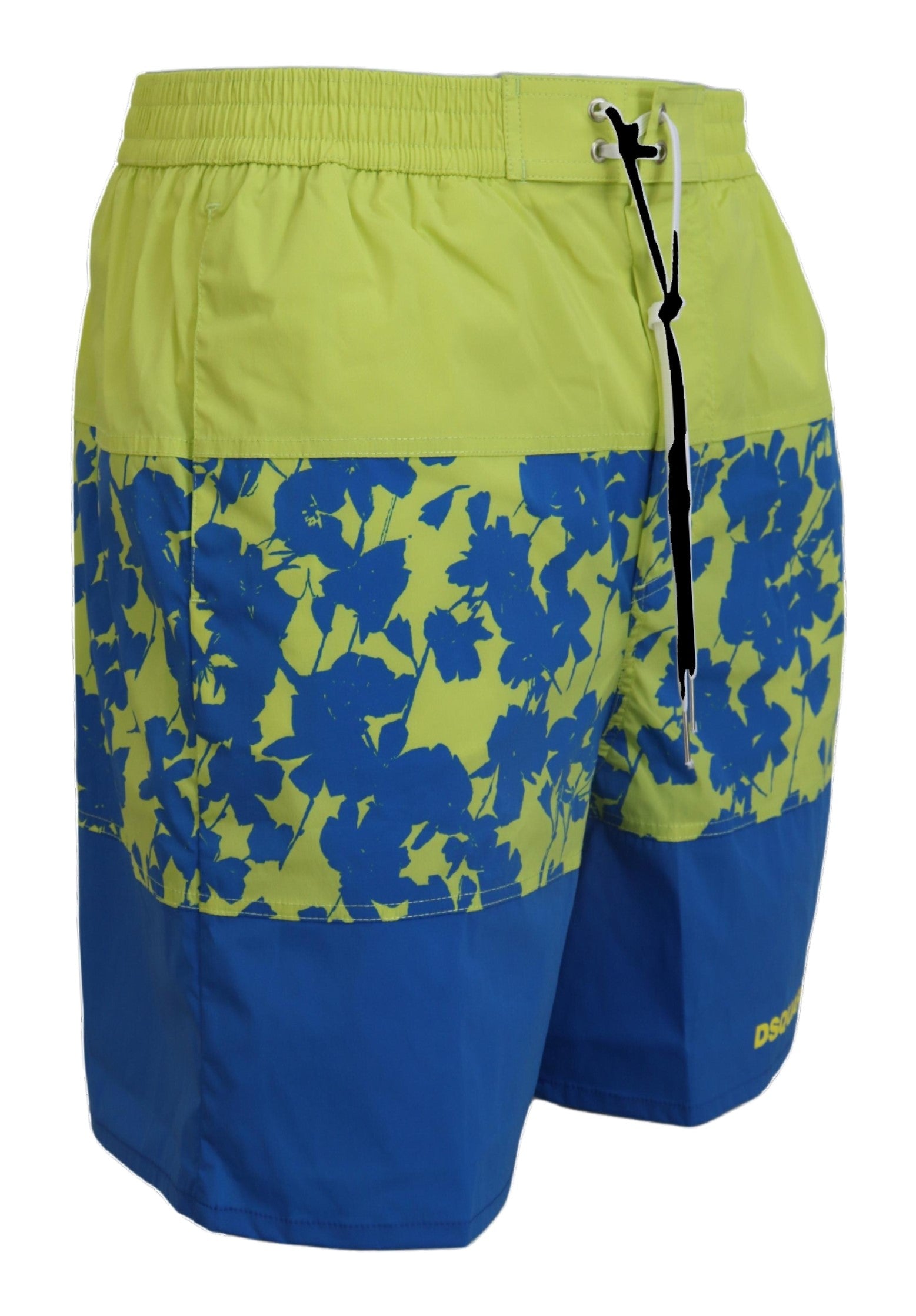 Boxer short de bain Dsquared² Exquis bleu vert