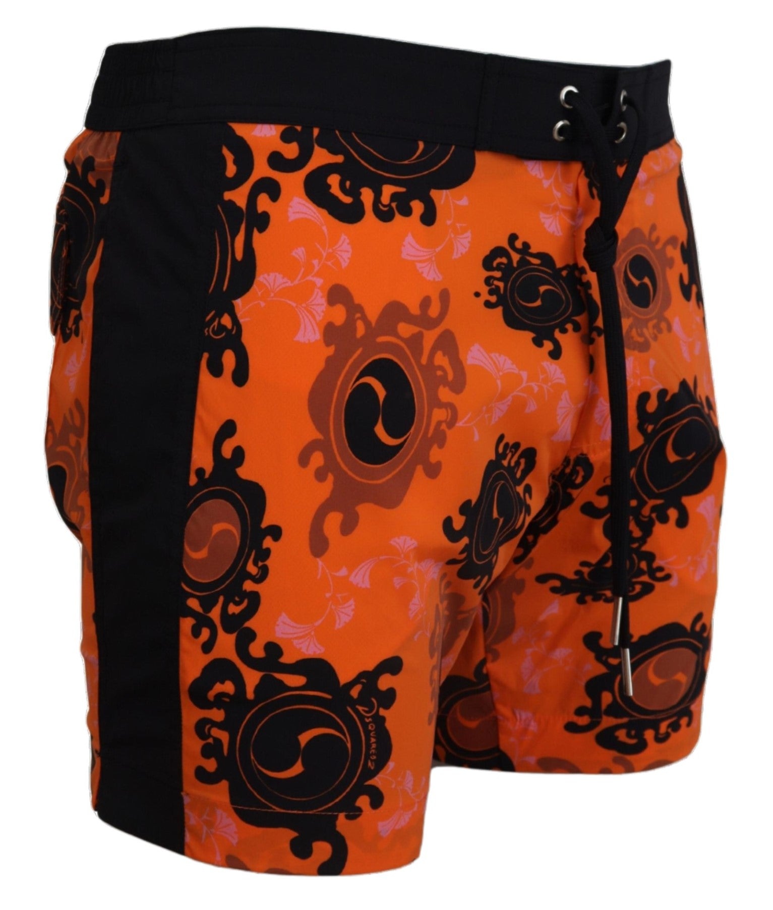 Dsquared² Boxer short de bain orange chic pour homme