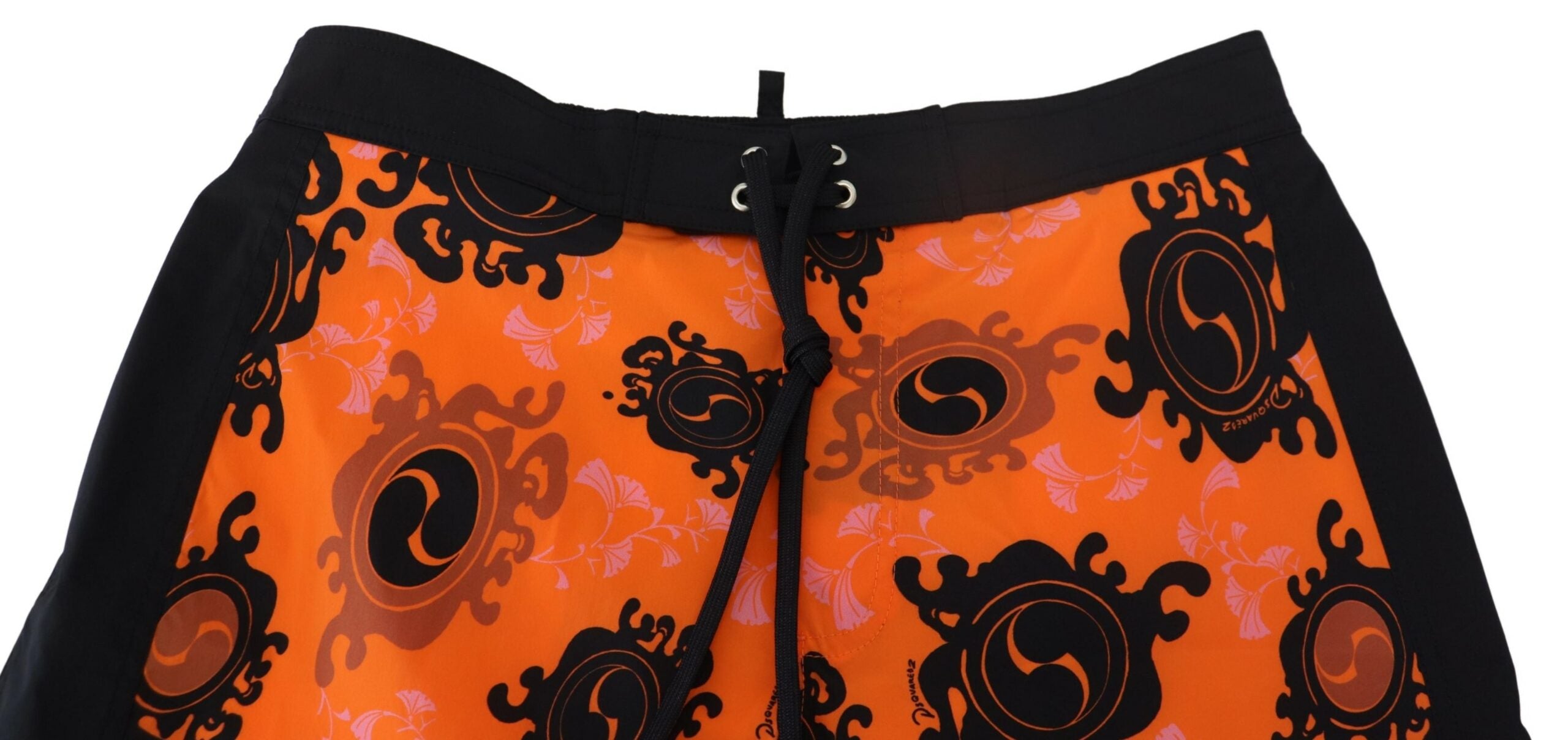 Dsquared² Boxer short de bain orange chic pour homme