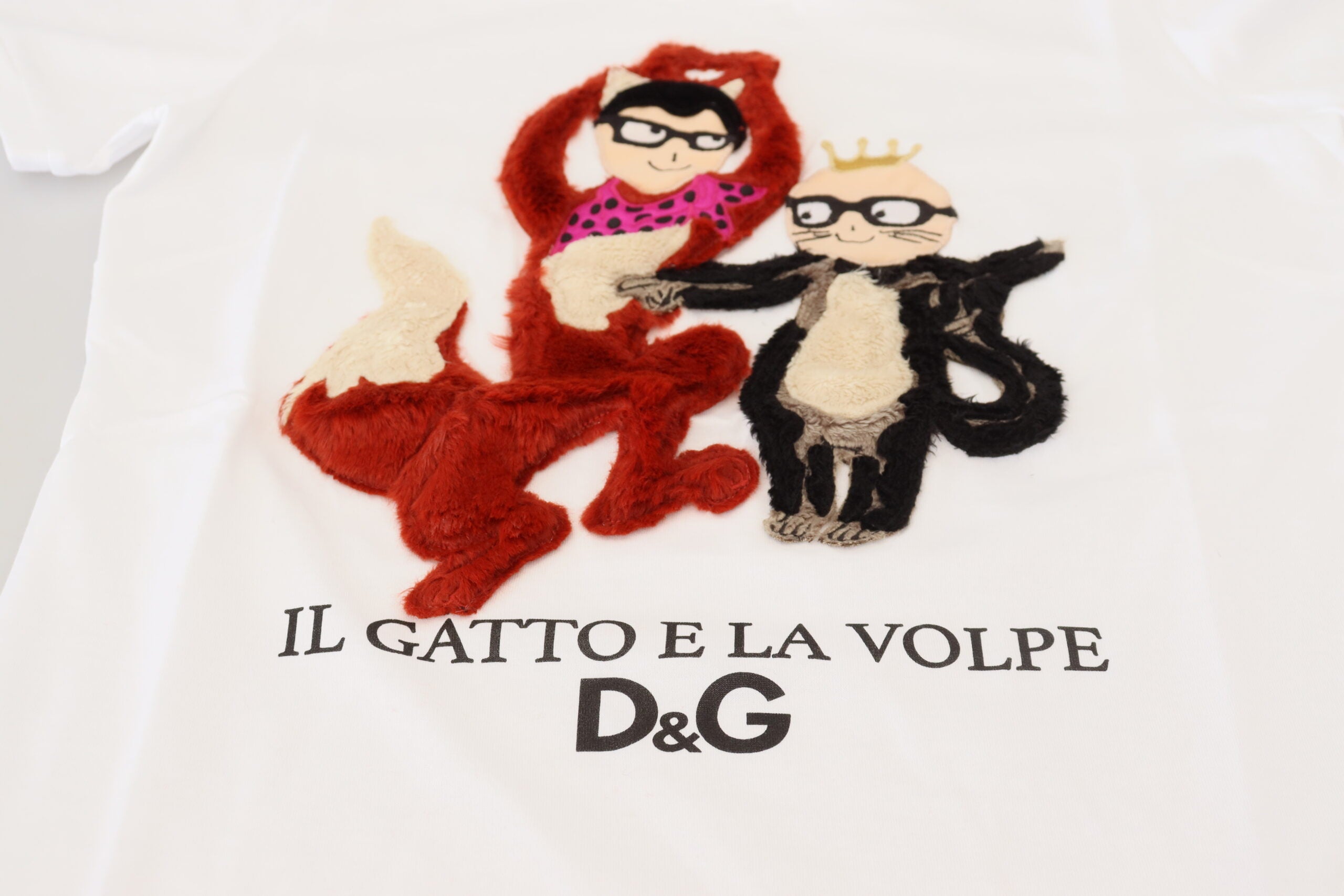 Dolce &amp; Gabbana T-shirt en coton de créateur à imprimés emblématiques