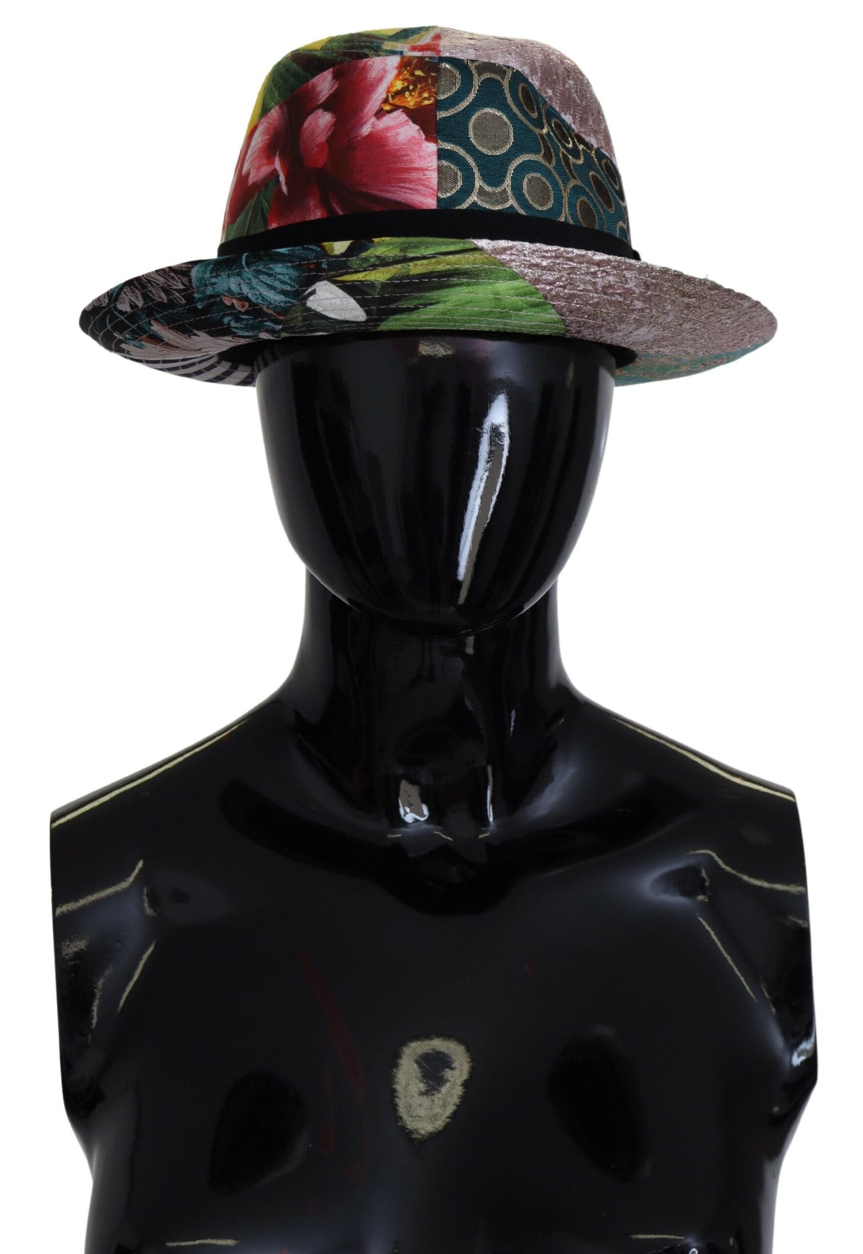 Casquette Fedora multicolore Eclectic Chic Dolce &amp; Gabbana