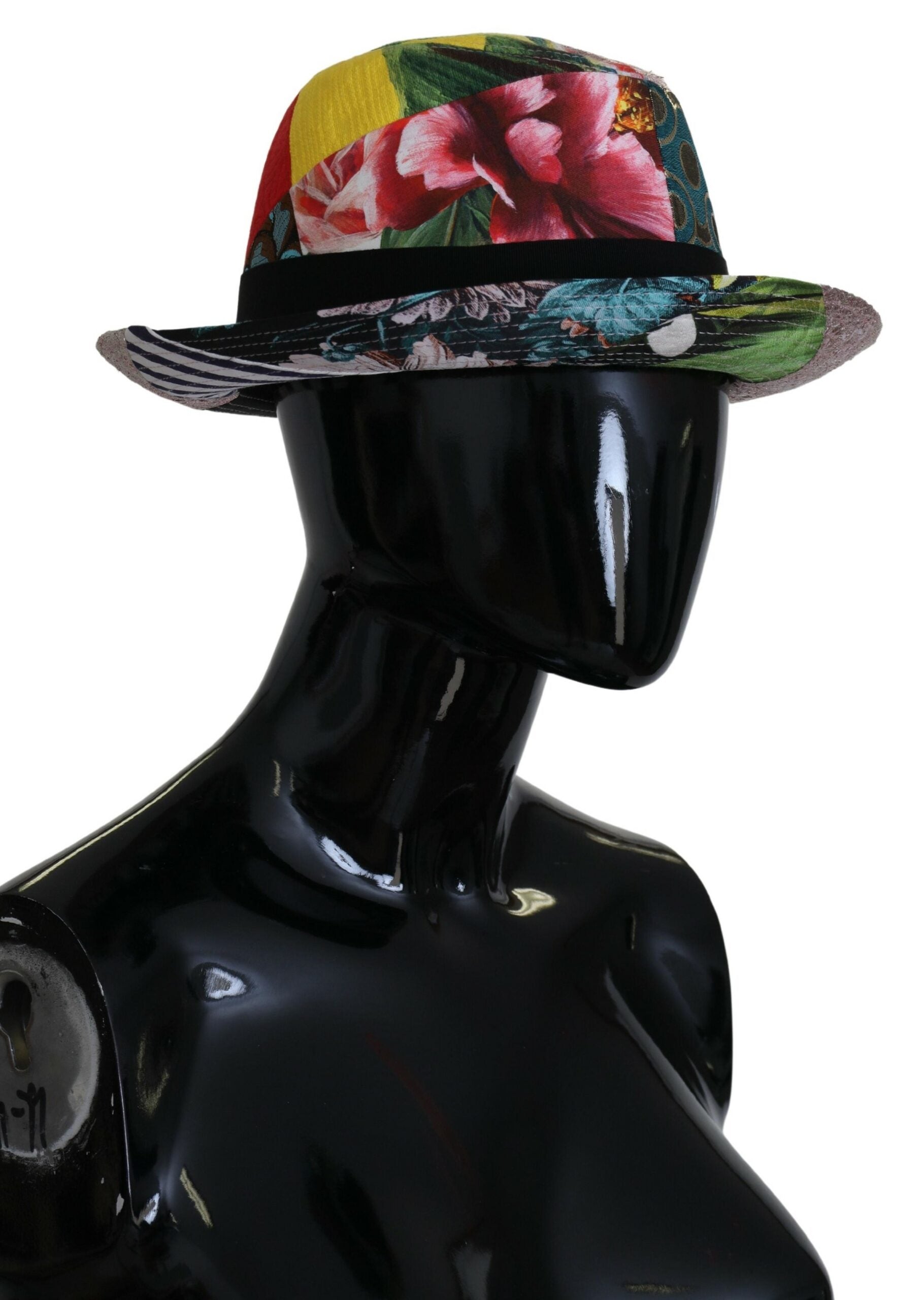 Casquette Fedora multicolore Eclectic Chic Dolce &amp; Gabbana