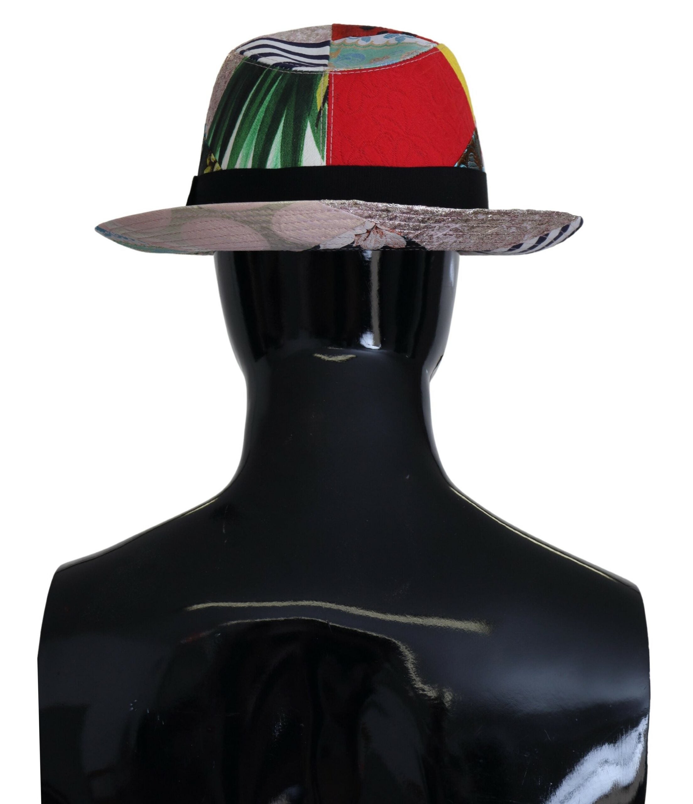 Casquette Fedora multicolore Eclectic Chic Dolce &amp; Gabbana