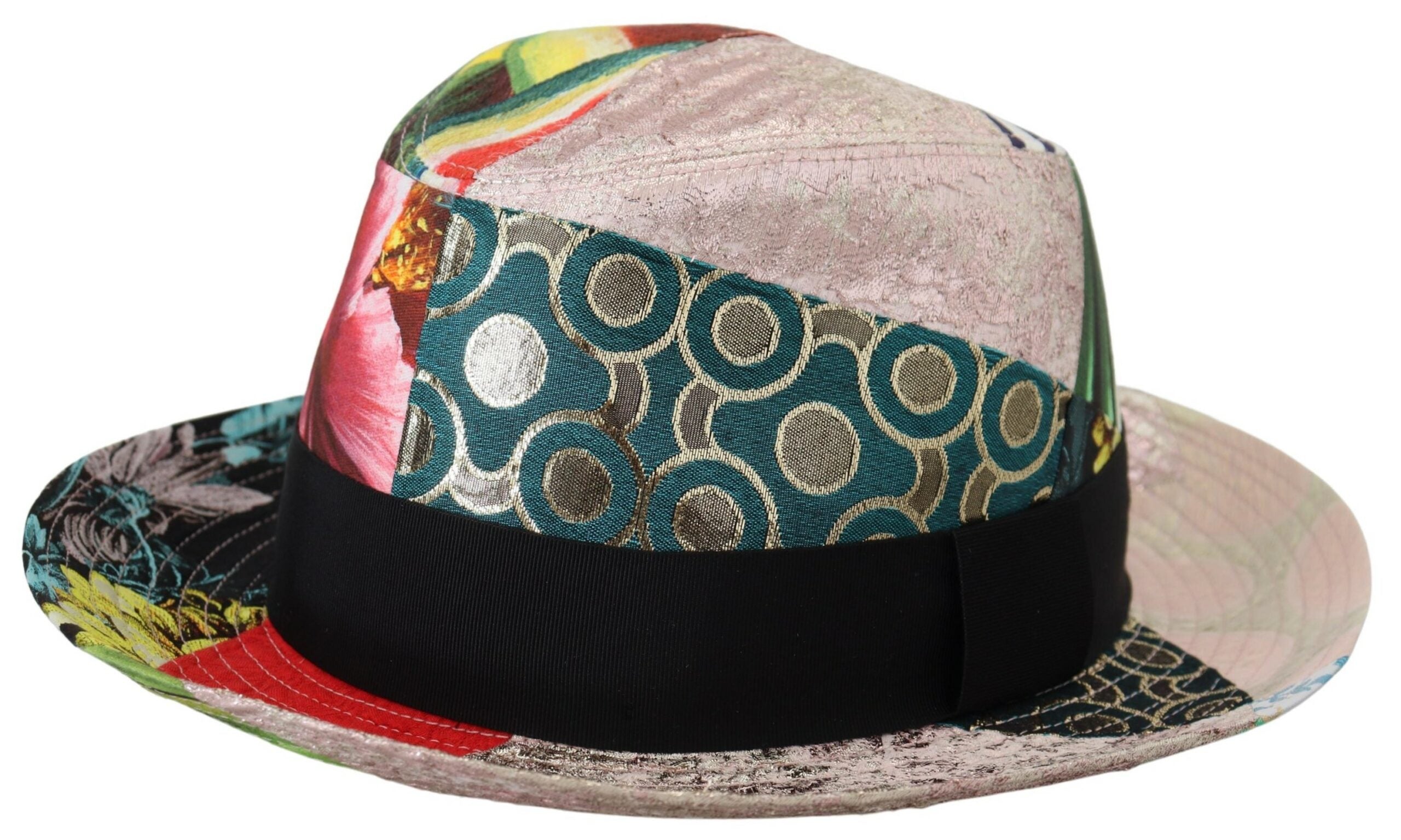 Casquette Fedora multicolore Eclectic Chic Dolce &amp; Gabbana