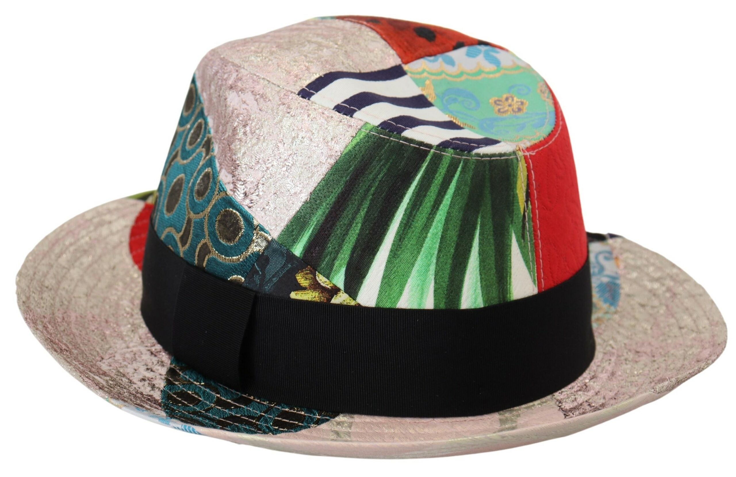 Casquette Fedora multicolore Eclectic Chic Dolce &amp; Gabbana