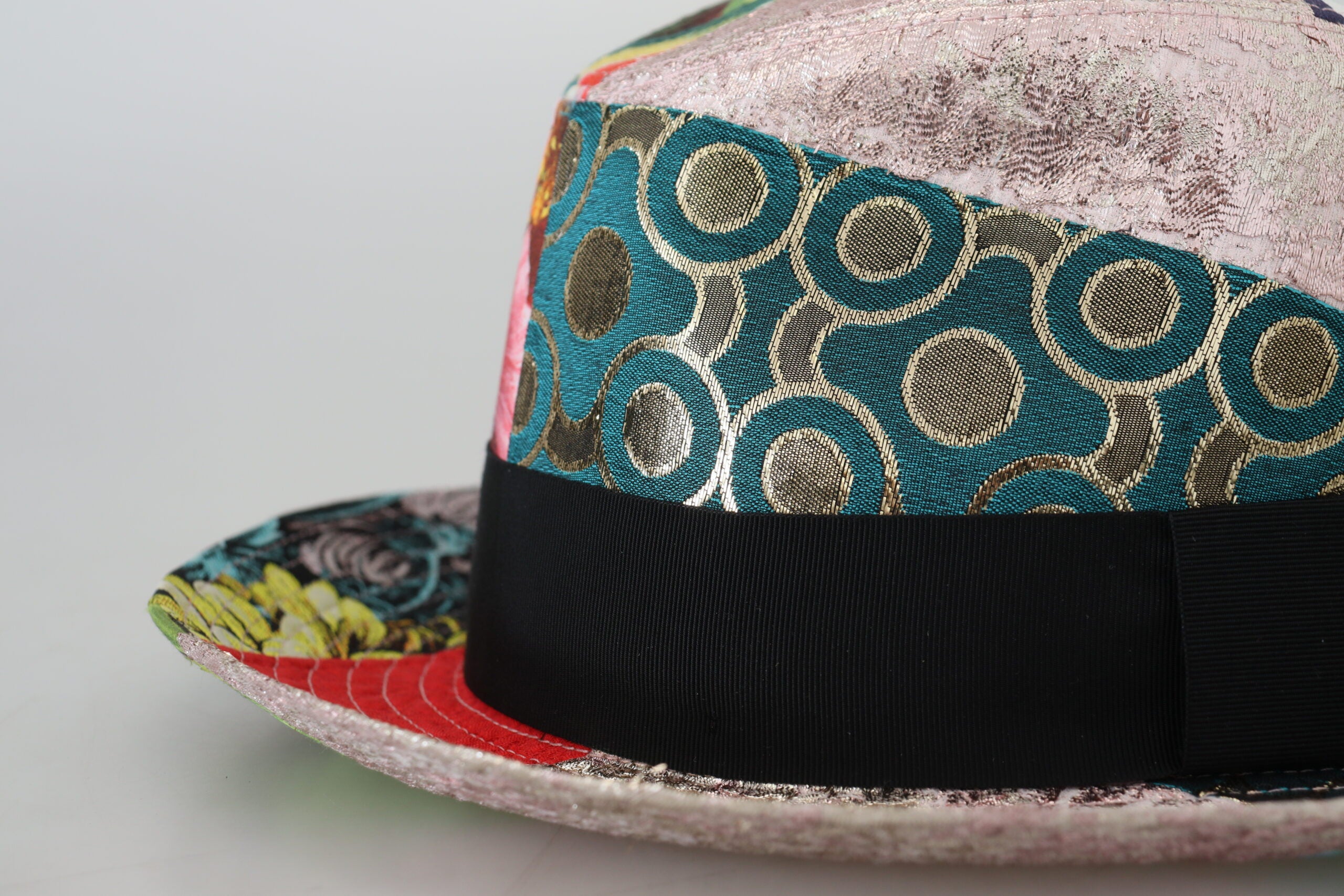 Casquette Fedora multicolore Eclectic Chic Dolce &amp; Gabbana