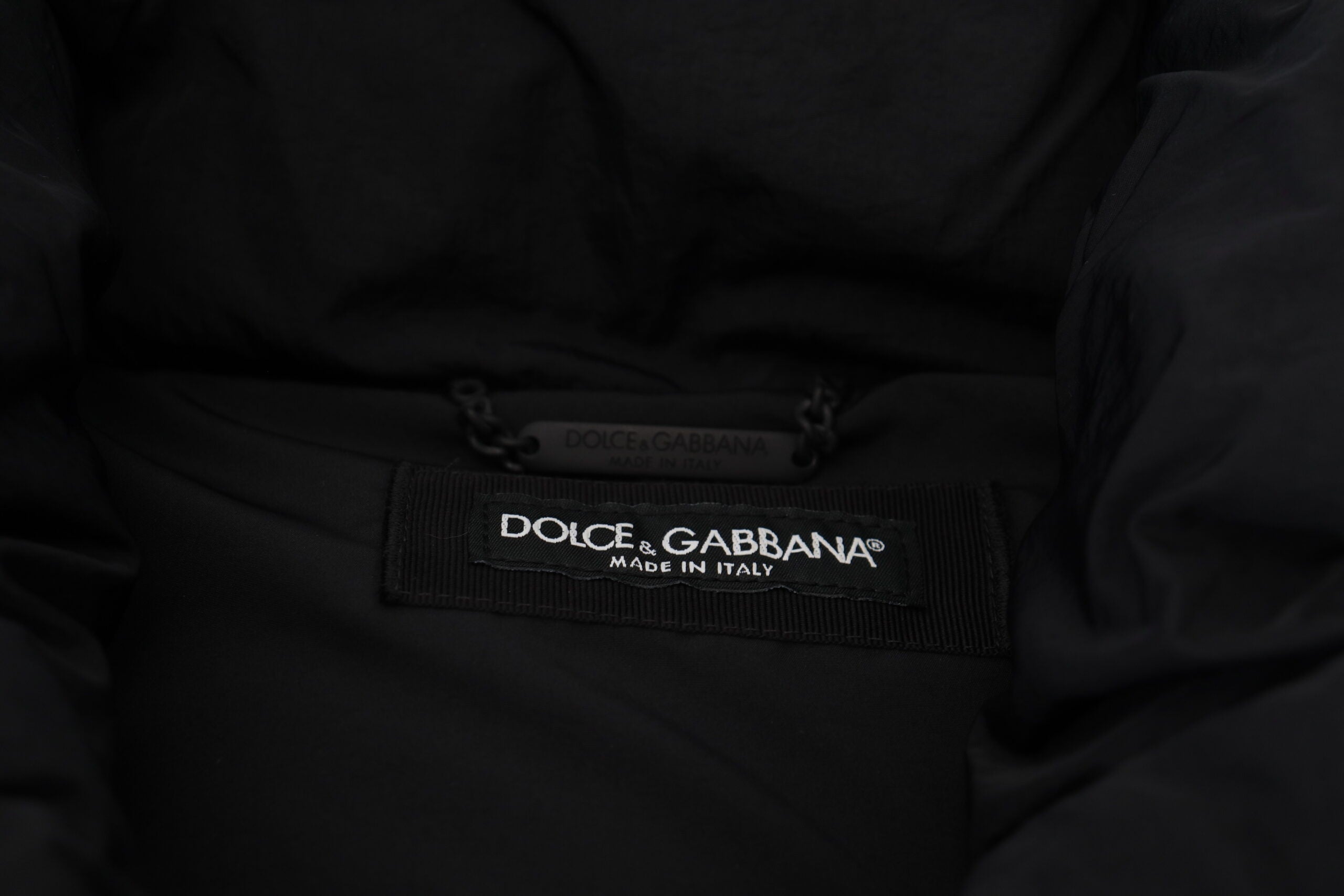 Dolce &amp; Gabbana Veste gilet sans manches noire élégante