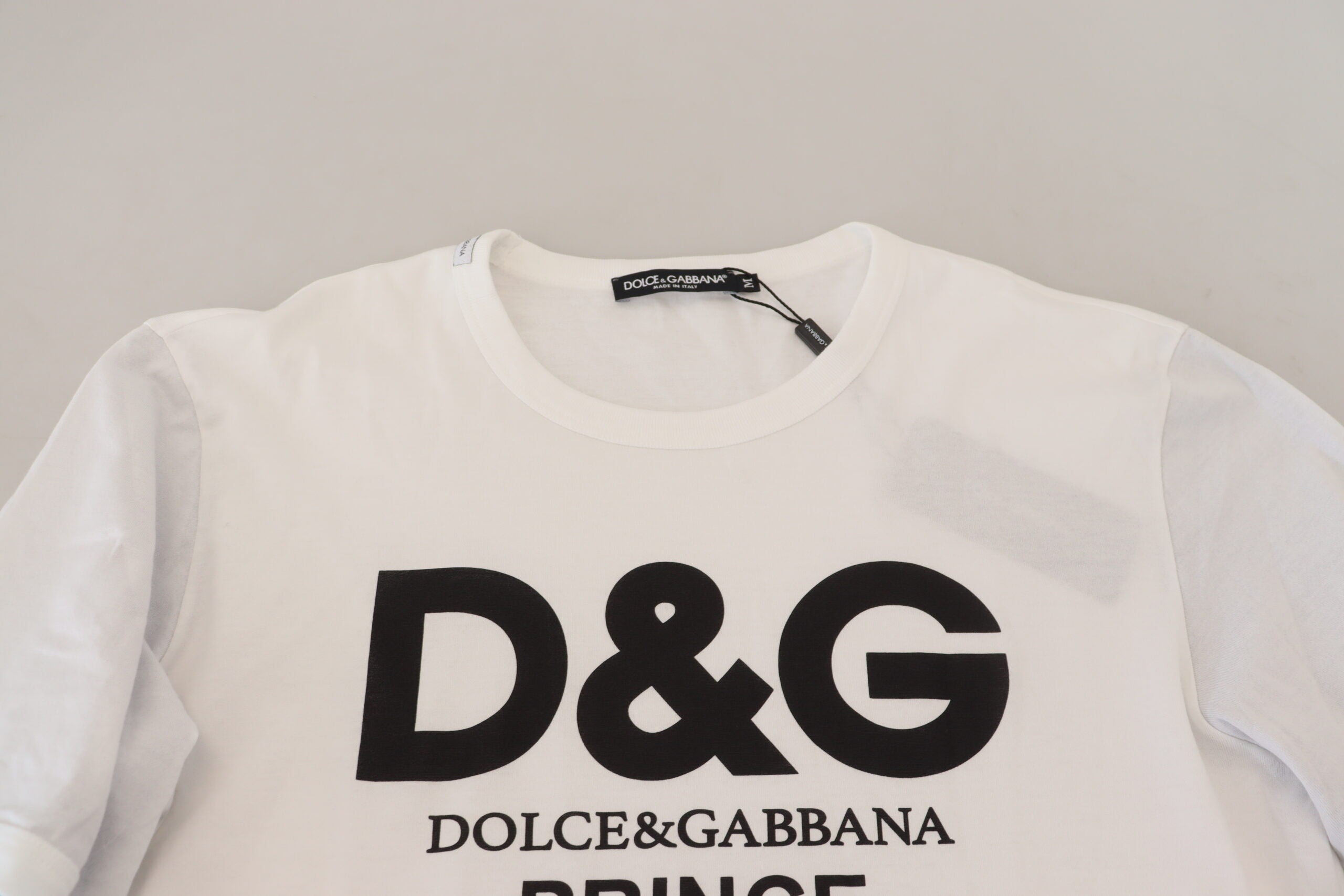 Dolce &amp; Gabbana Pull élégant en coton blanc