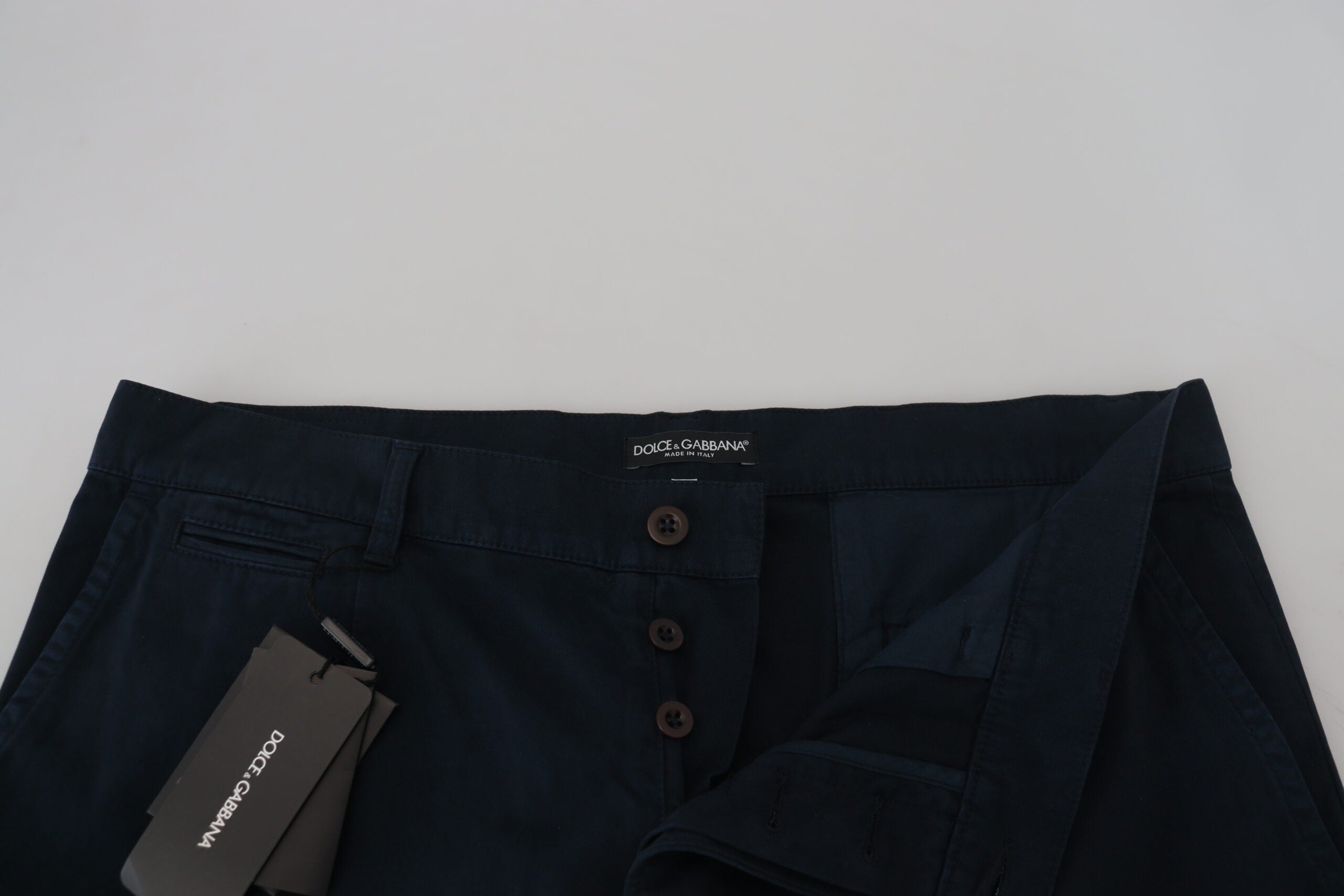 Dolce &amp; Gabbana Pantalon chino élégant en bleu