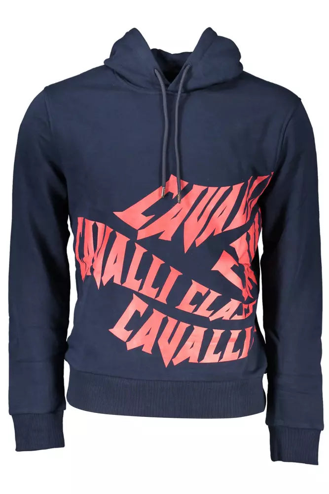 Cavalli Class Chic Sweat à capuche bleu