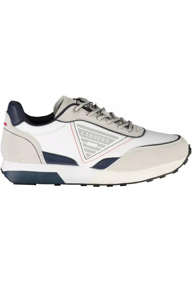 Carrera White Polyethylene Men Sneaker