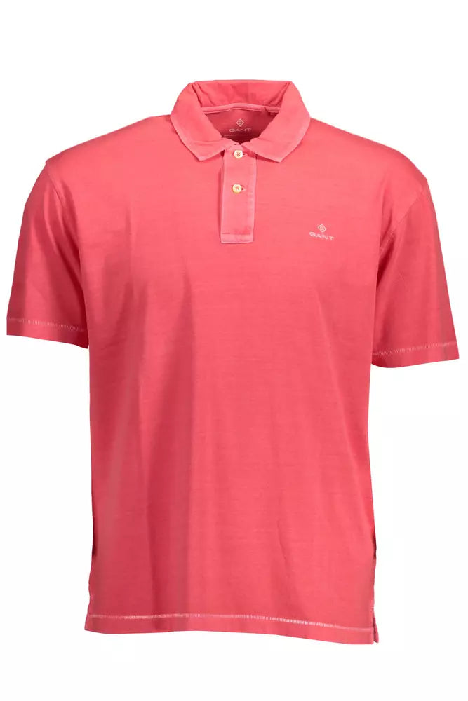 Gant Polo élégant en coton rose