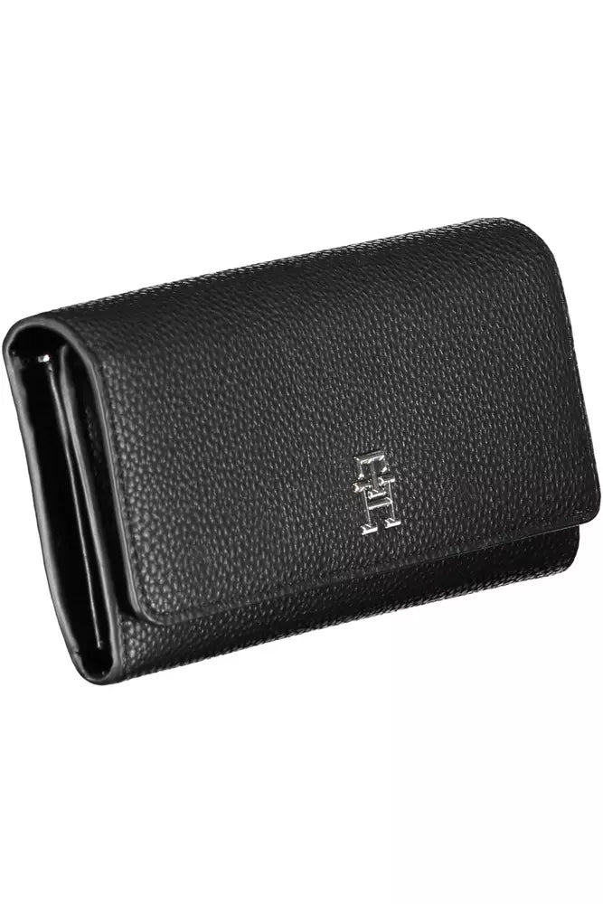 Tommy Hilfiger Black Polyethylene Women Wallet