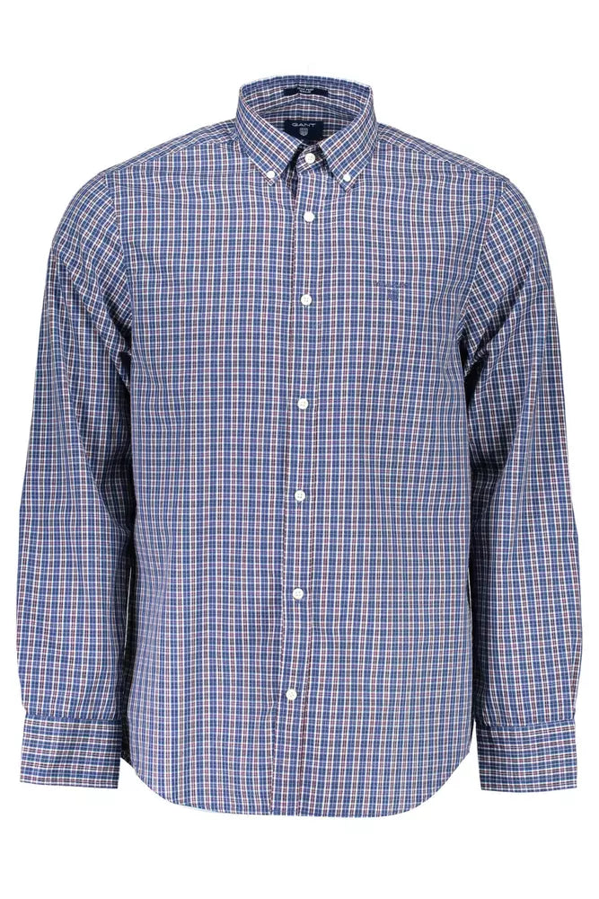 Gant Sophisticated Purple Long Sleeve Button-Down