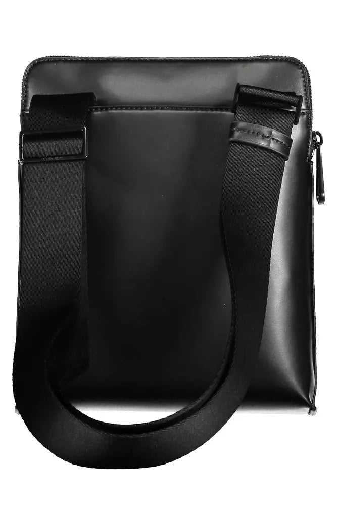 Calvin Klein Black Polyester Men Shoulder Bag