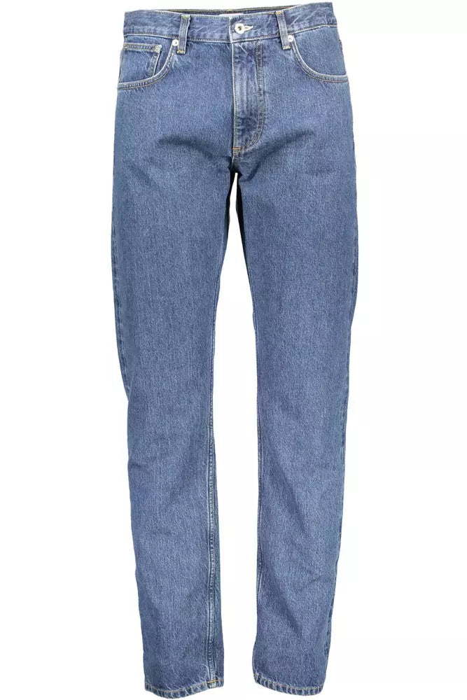 Gant Jean sophistiqué en coton bleu