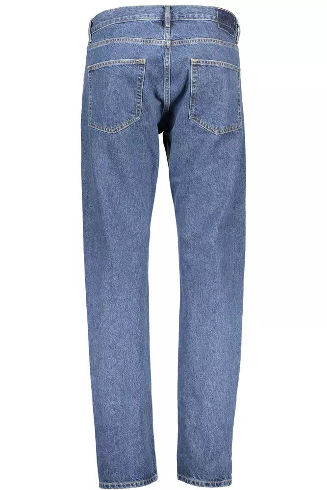 Gant Jean sophistiqué en coton bleu