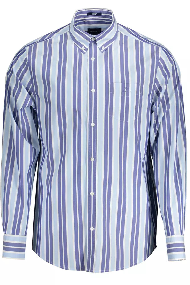 Gant Chemise à manches longues bleu clair élégante