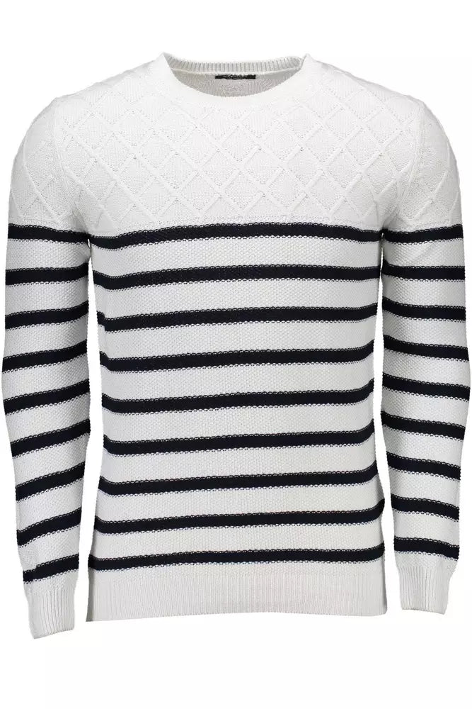 Marciano by Guess Pull Homme Col Rond Blanc Élégant