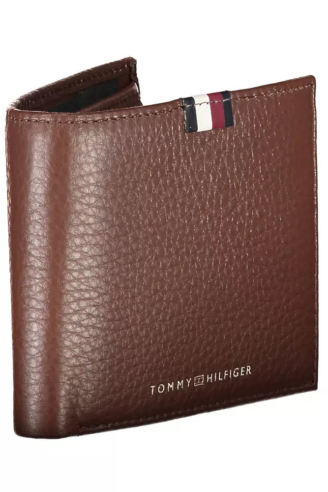 Tommy Hilfiger Brown Leather Men Wallet