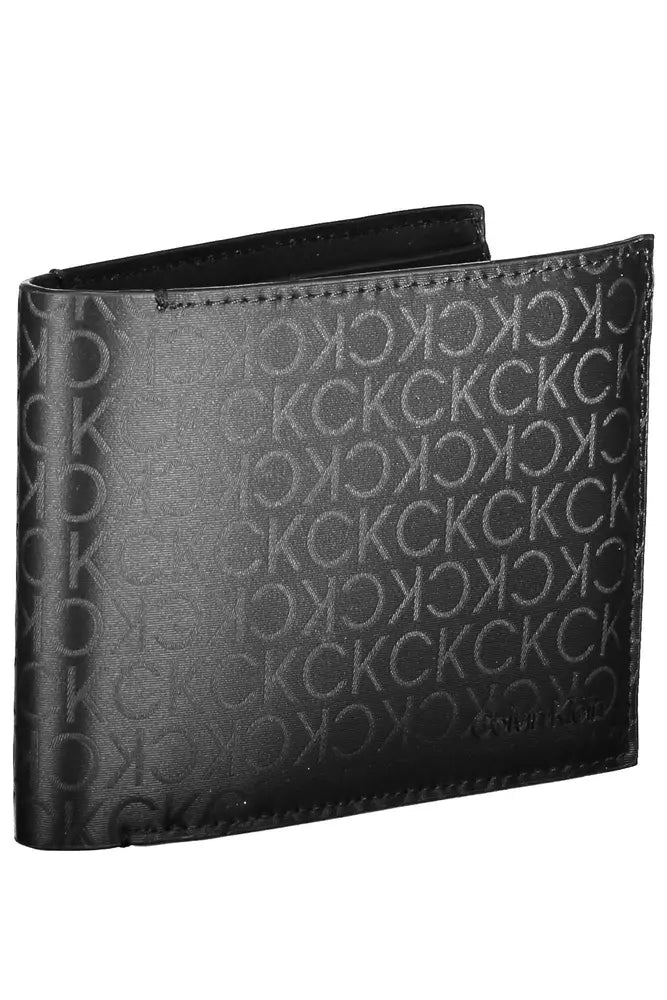 Calvin Klein Black Polyester Men Wallet