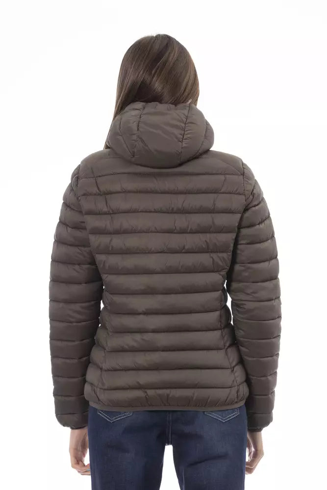 Veste à capuche matelassée élégante Invicta pour femme