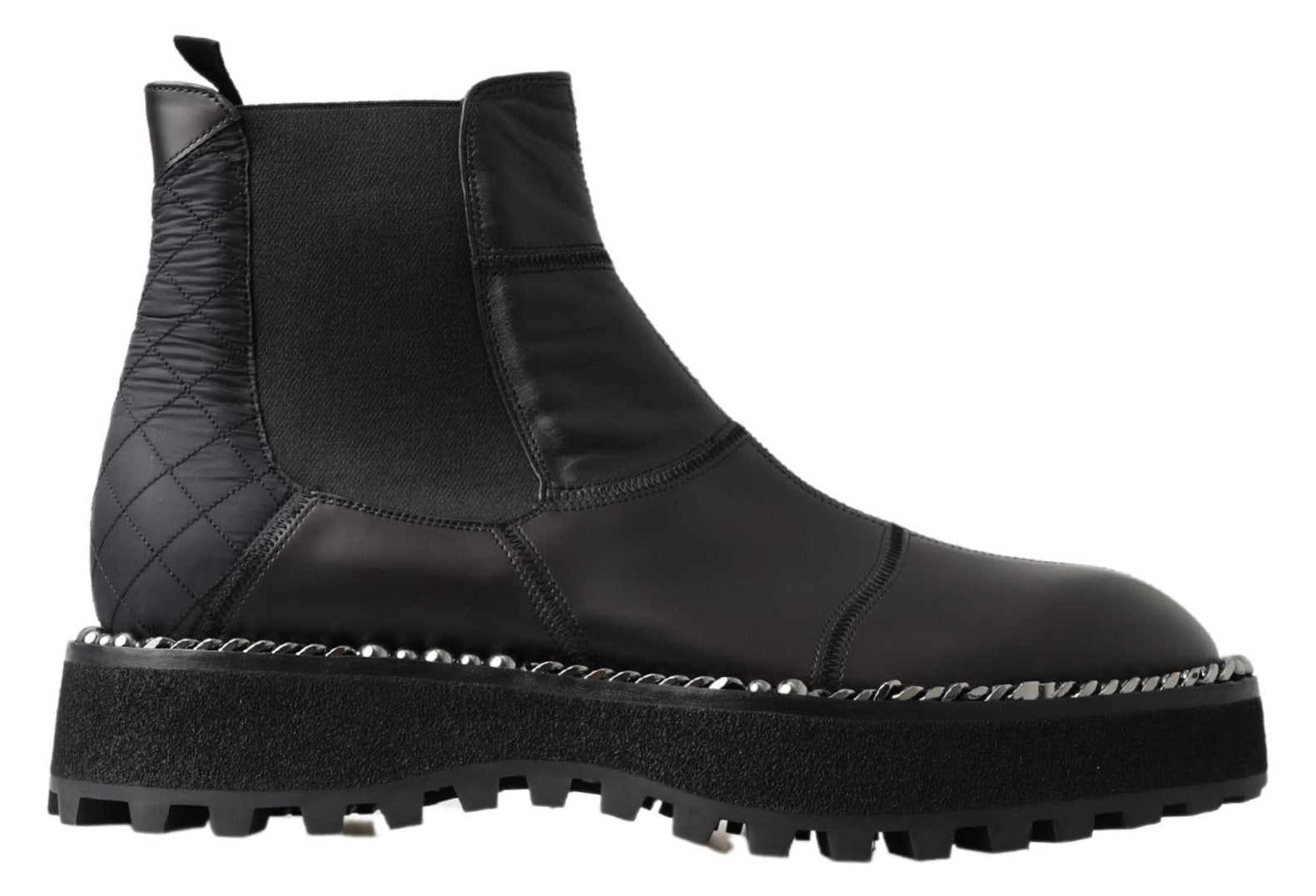 Dolce &amp; Gabbana Bottes à enfiler extensibles à la cheville noires élégantes