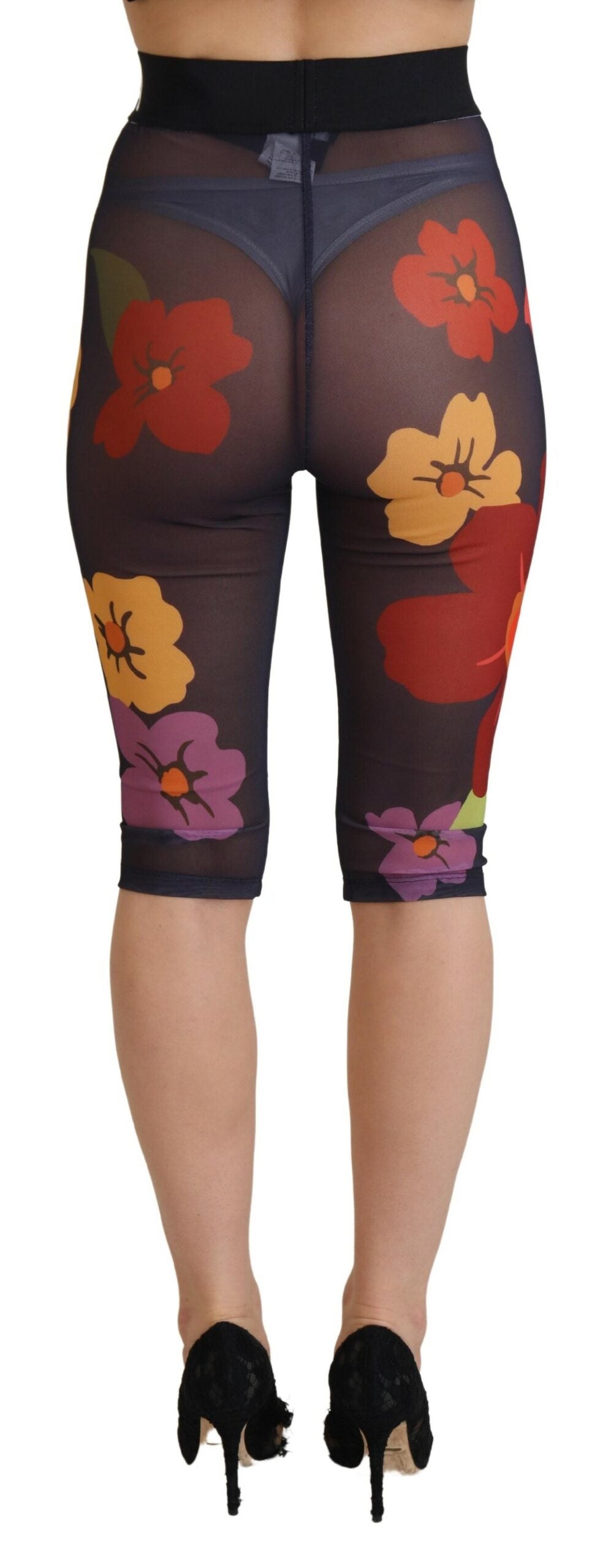 Dolce &amp; Gabbana Leggings taille haute élégants à imprimé floral