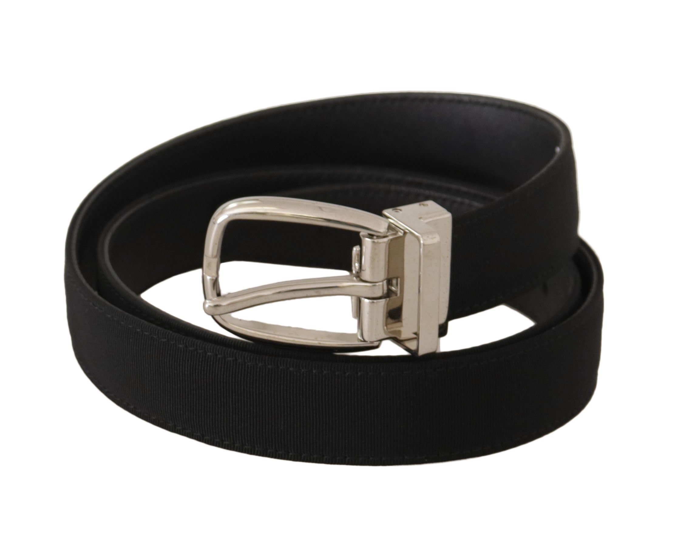 Dolce &amp; Gabbana Ceinture en cuir à boucle gravée élégante