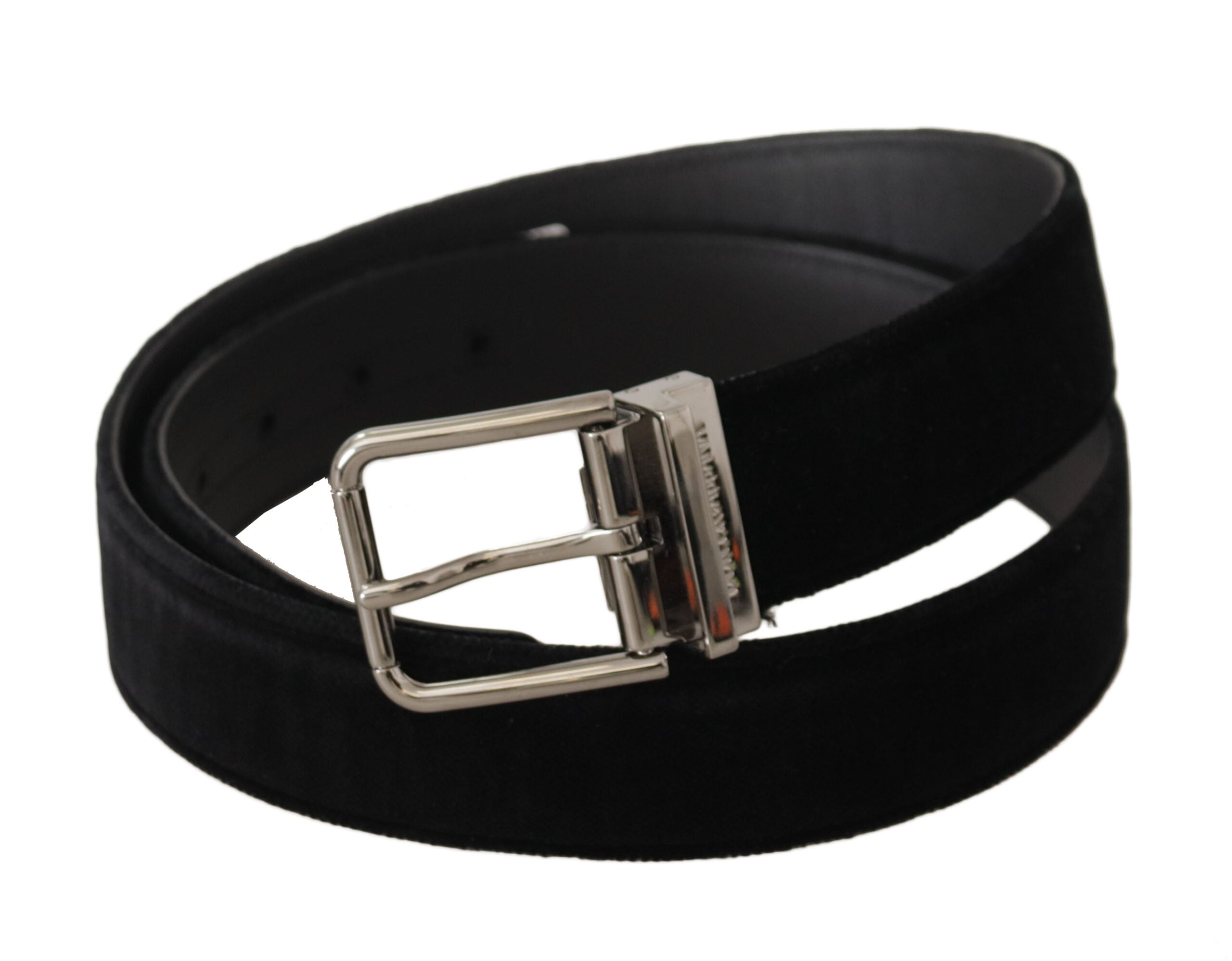 Dolce &amp; Gabbana Ceinture en cuir velours sophistiquée