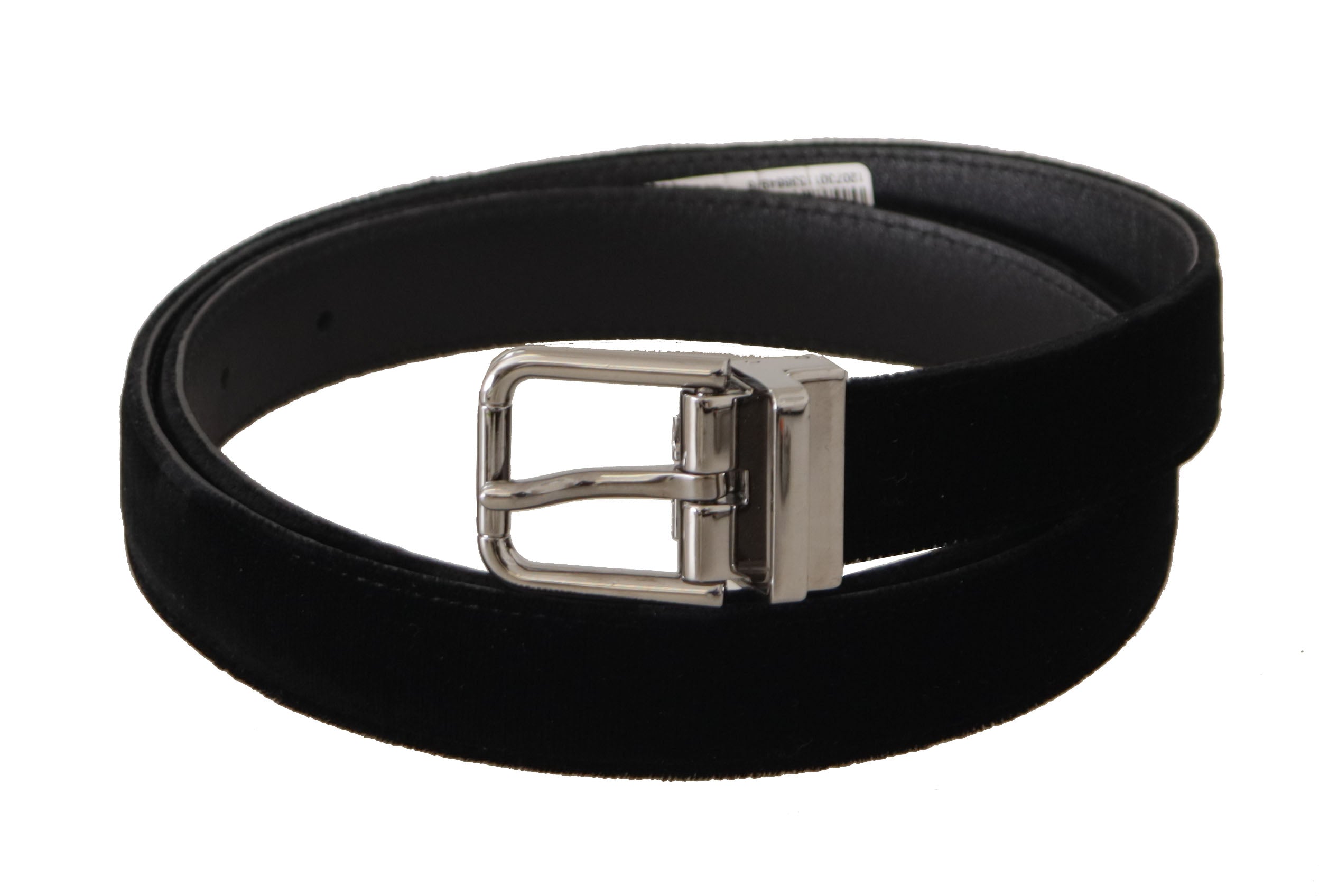 Dolce &amp; Gabbana Ceinture de créateur en velours élégante