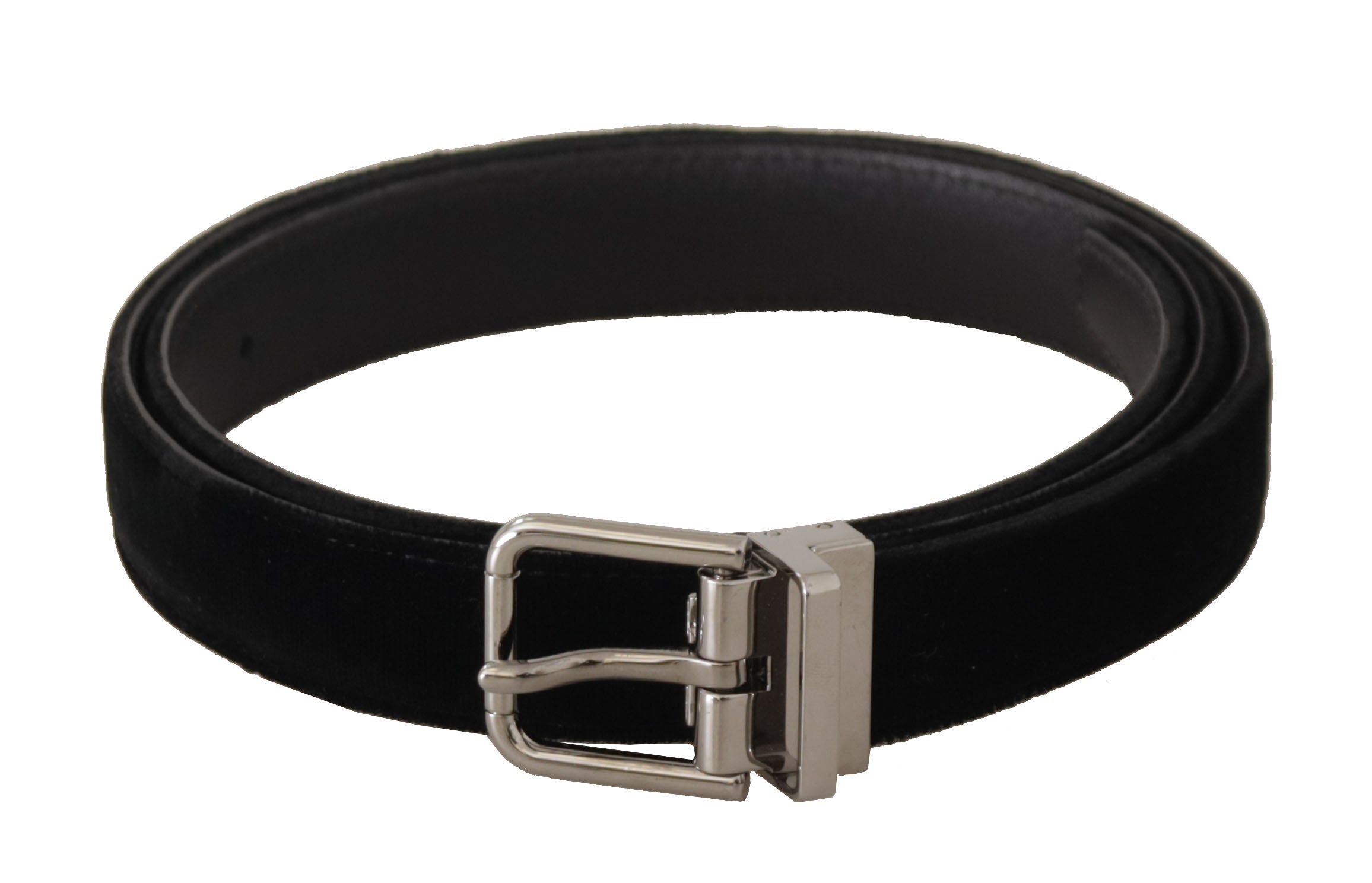 Dolce &amp; Gabbana Ceinture de créateur en velours élégante