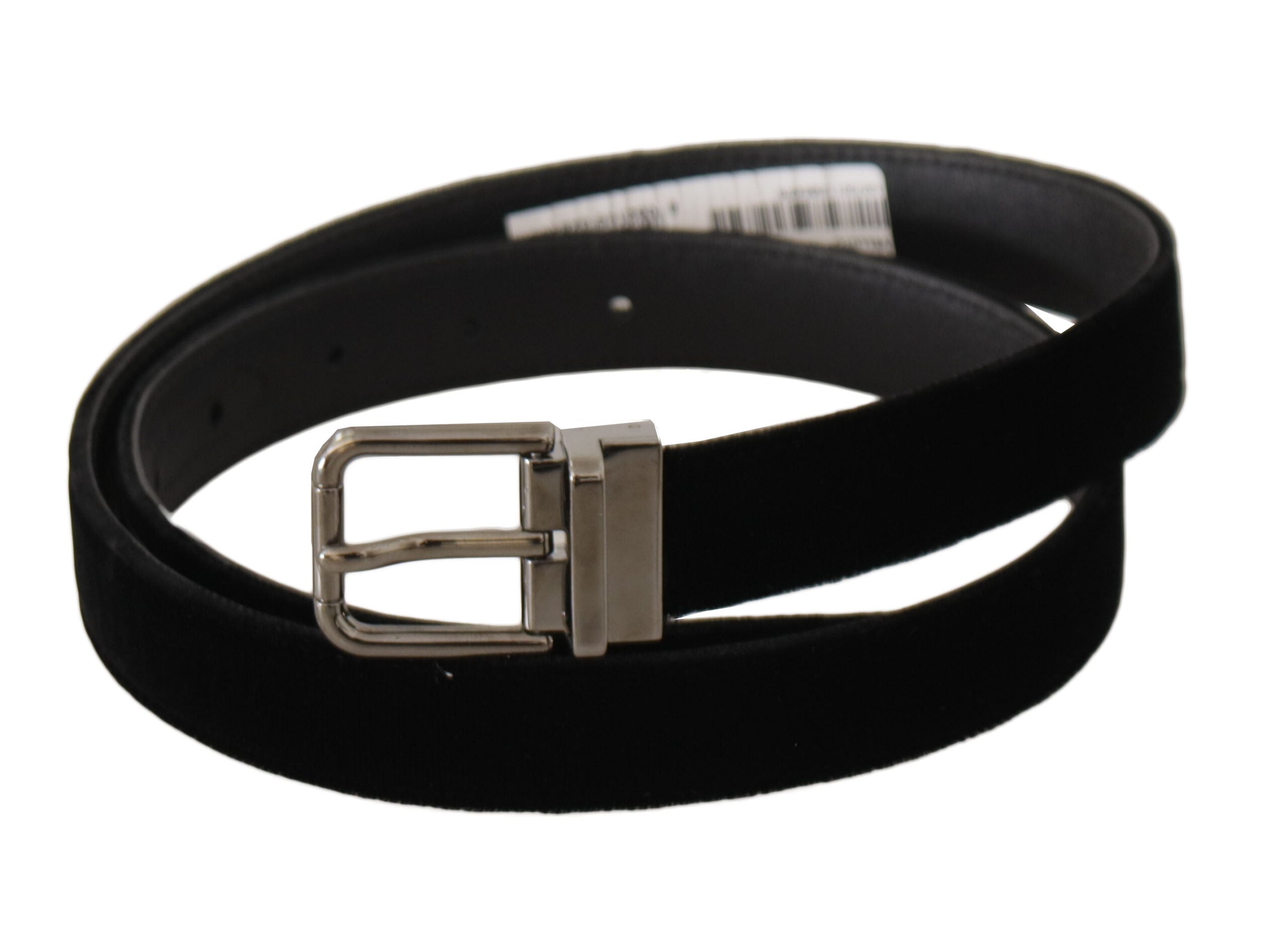 Dolce &amp; Gabbana Ceinture de créateur en velours élégante