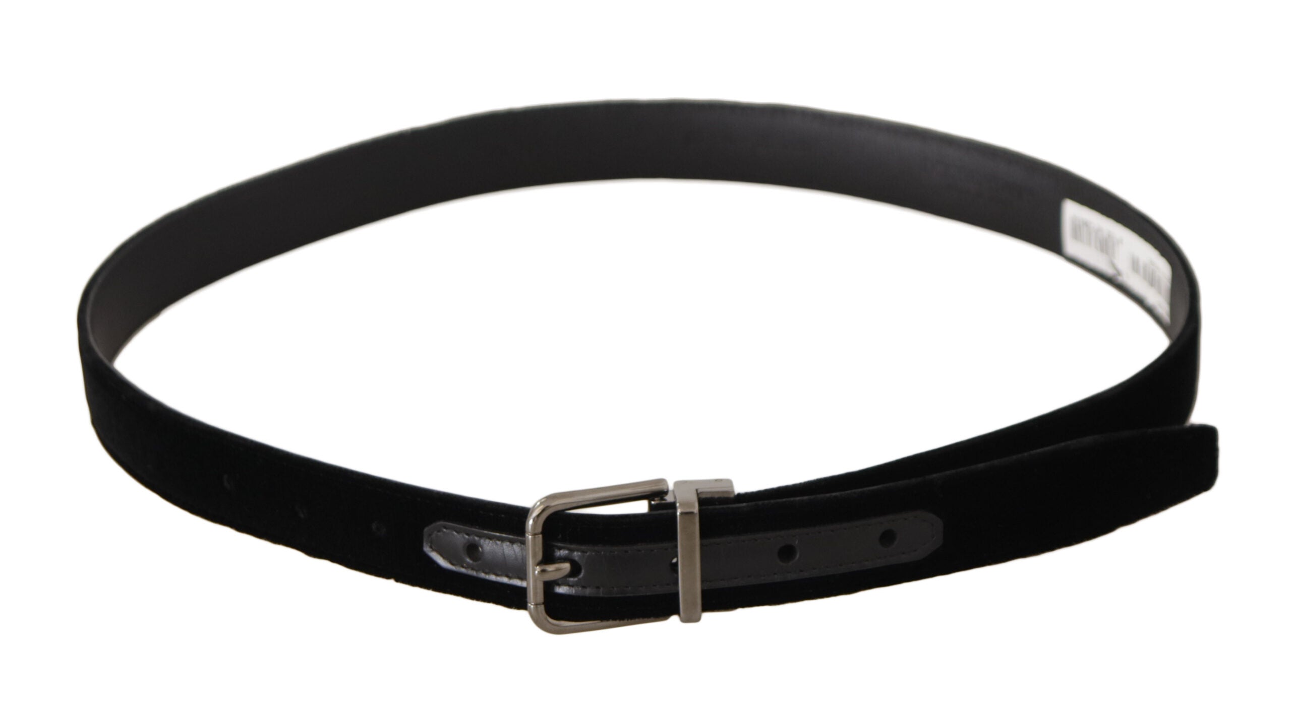 Dolce &amp; Gabbana Ceinture de créateur en velours élégante