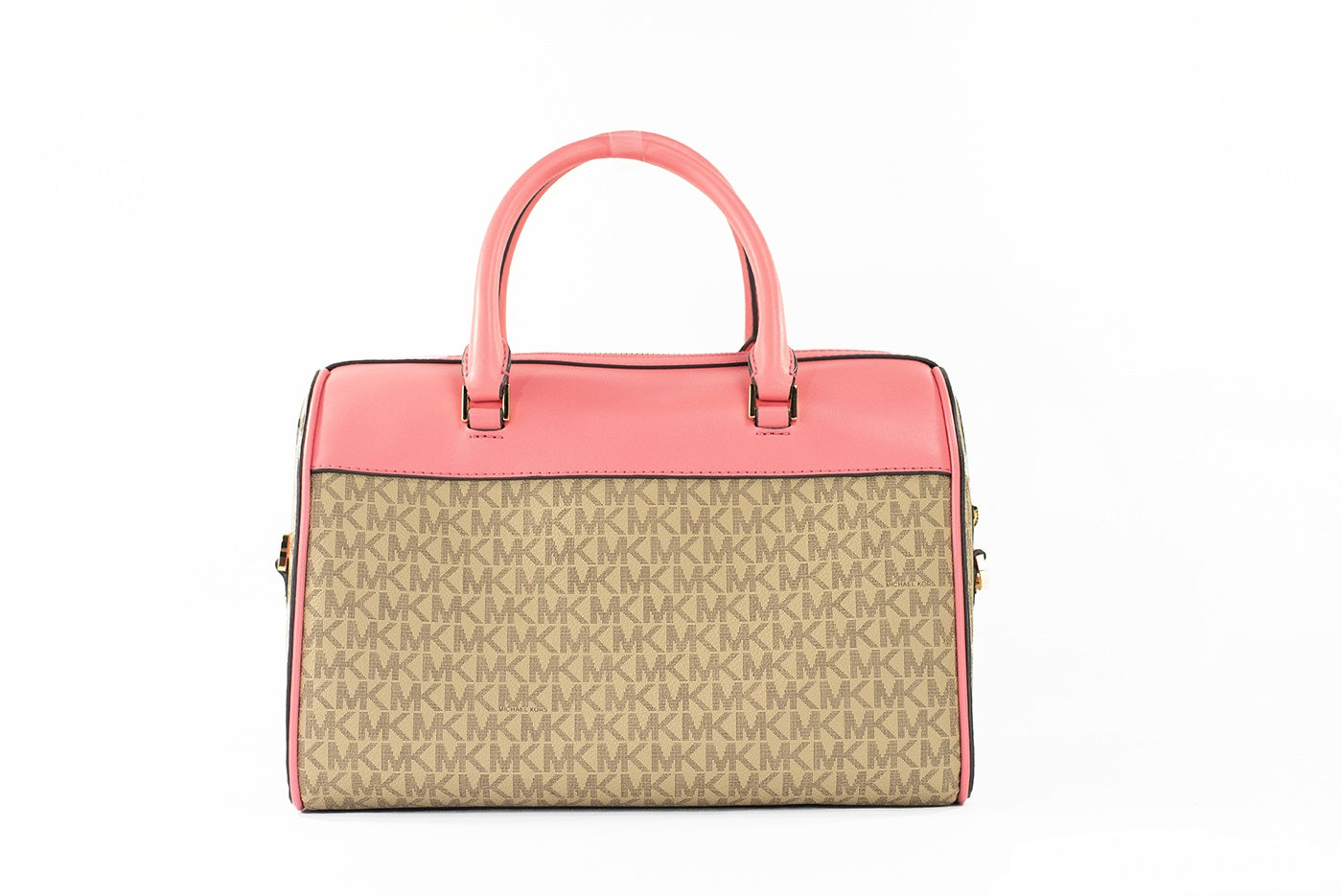 Michael Kors Travel Medium Tea Rose Signature PVC Duffle Sac à bandoulière Sac à main