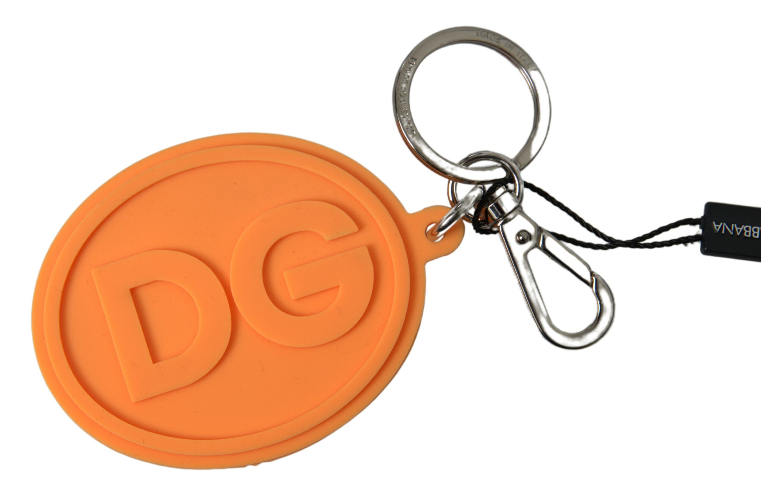 Accessoire porte-clés Dolce &amp; Gabbana Chic orange et or