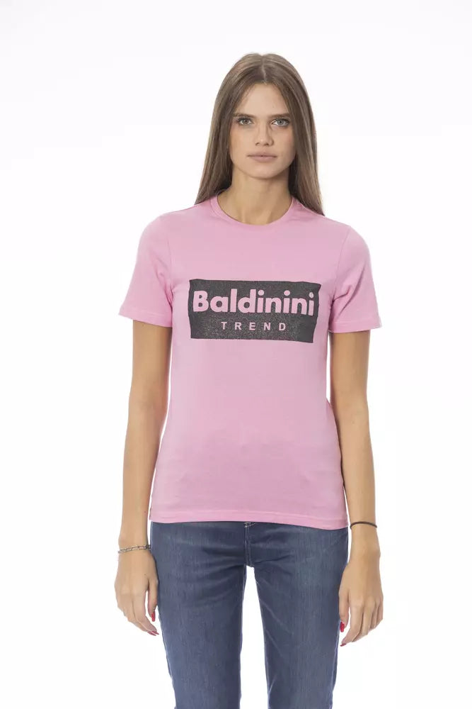 Baldinini Trend Chic - T-shirt ras du cou avec imprimé signature