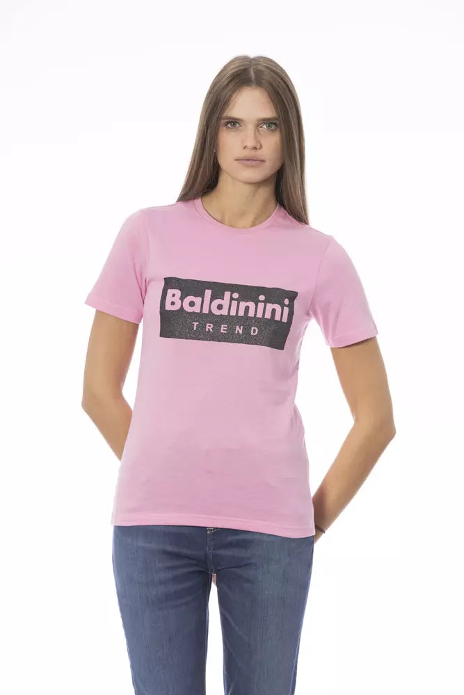 Baldinini Trend Chic - T-shirt ras du cou avec imprimé signature