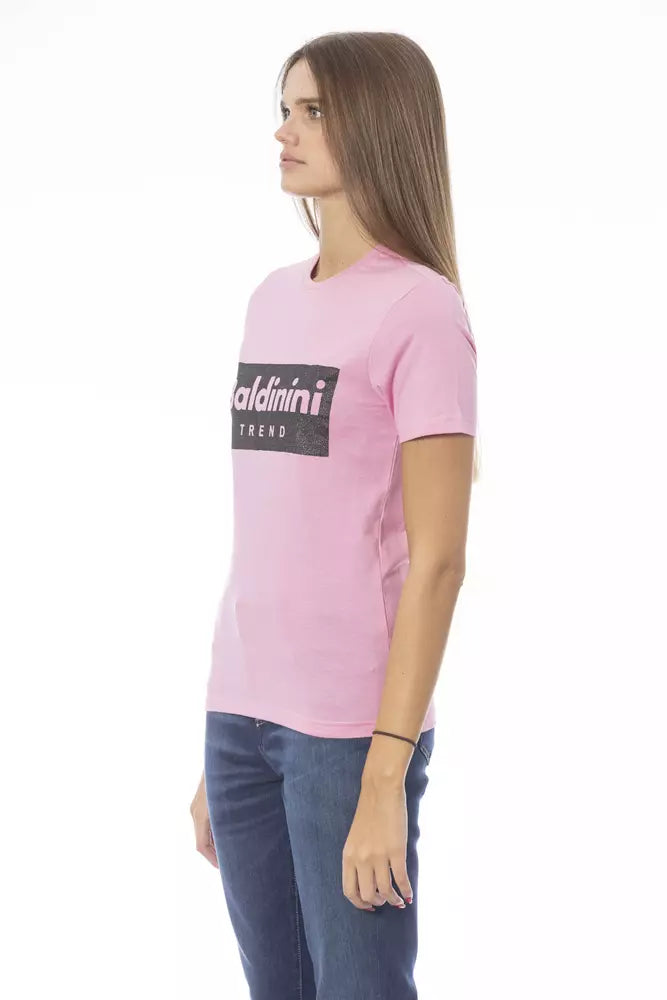 Baldinini Trend Chic - T-shirt ras du cou avec imprimé signature