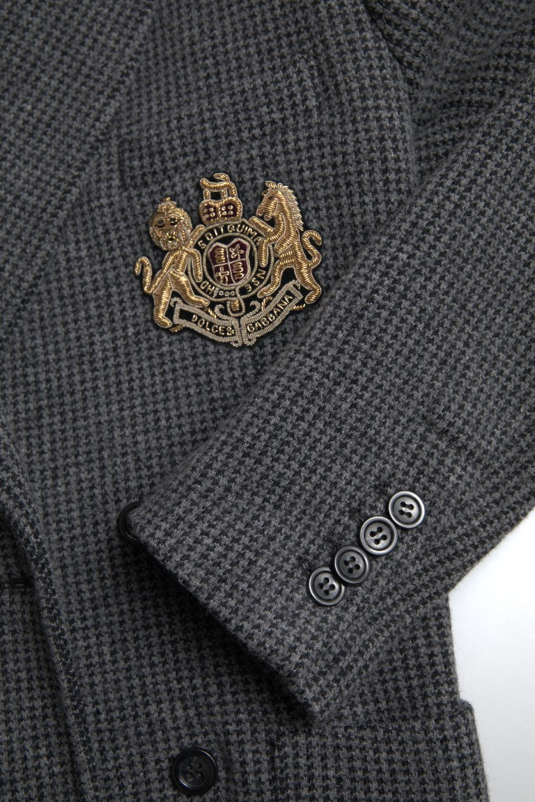 Dolce &amp; Gabbana Blazer élégant en cachemire coupe slim