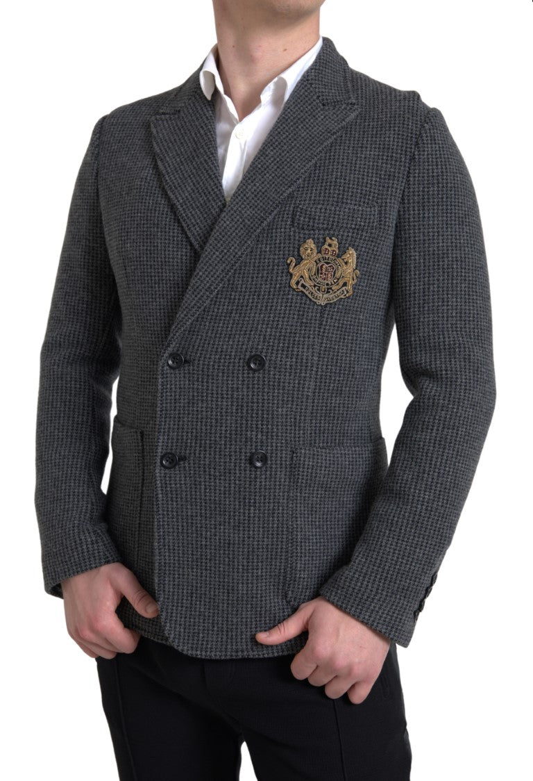 Dolce &amp; Gabbana Blazer élégant en cachemire coupe slim