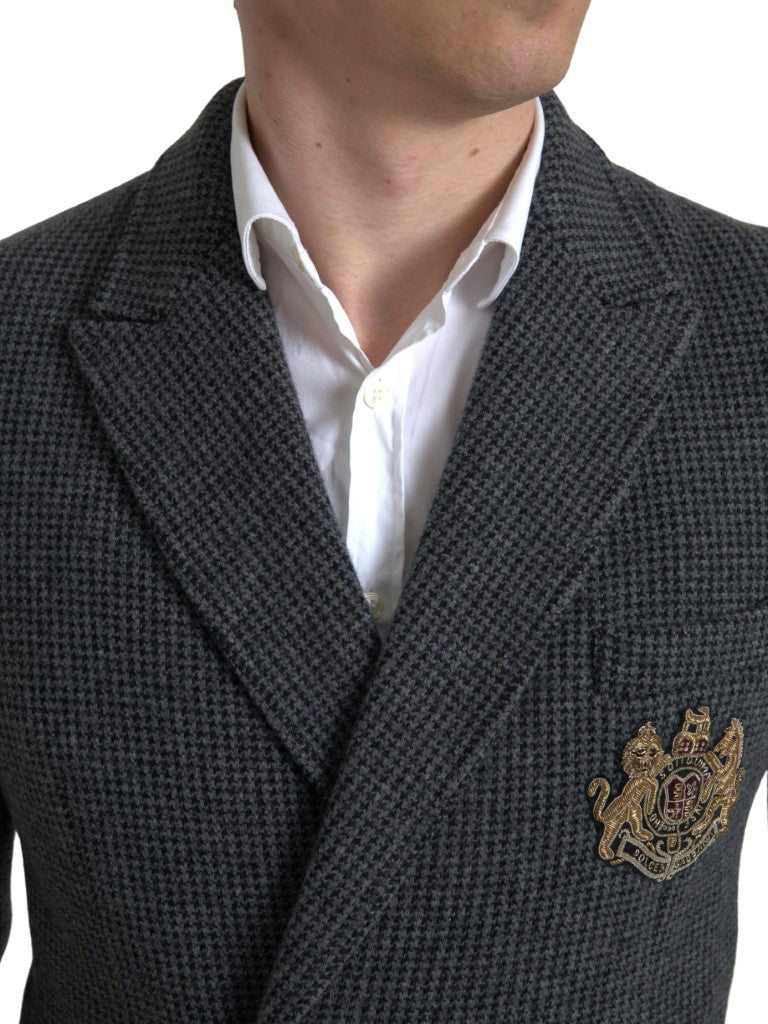 Dolce &amp; Gabbana Blazer élégant en cachemire coupe slim