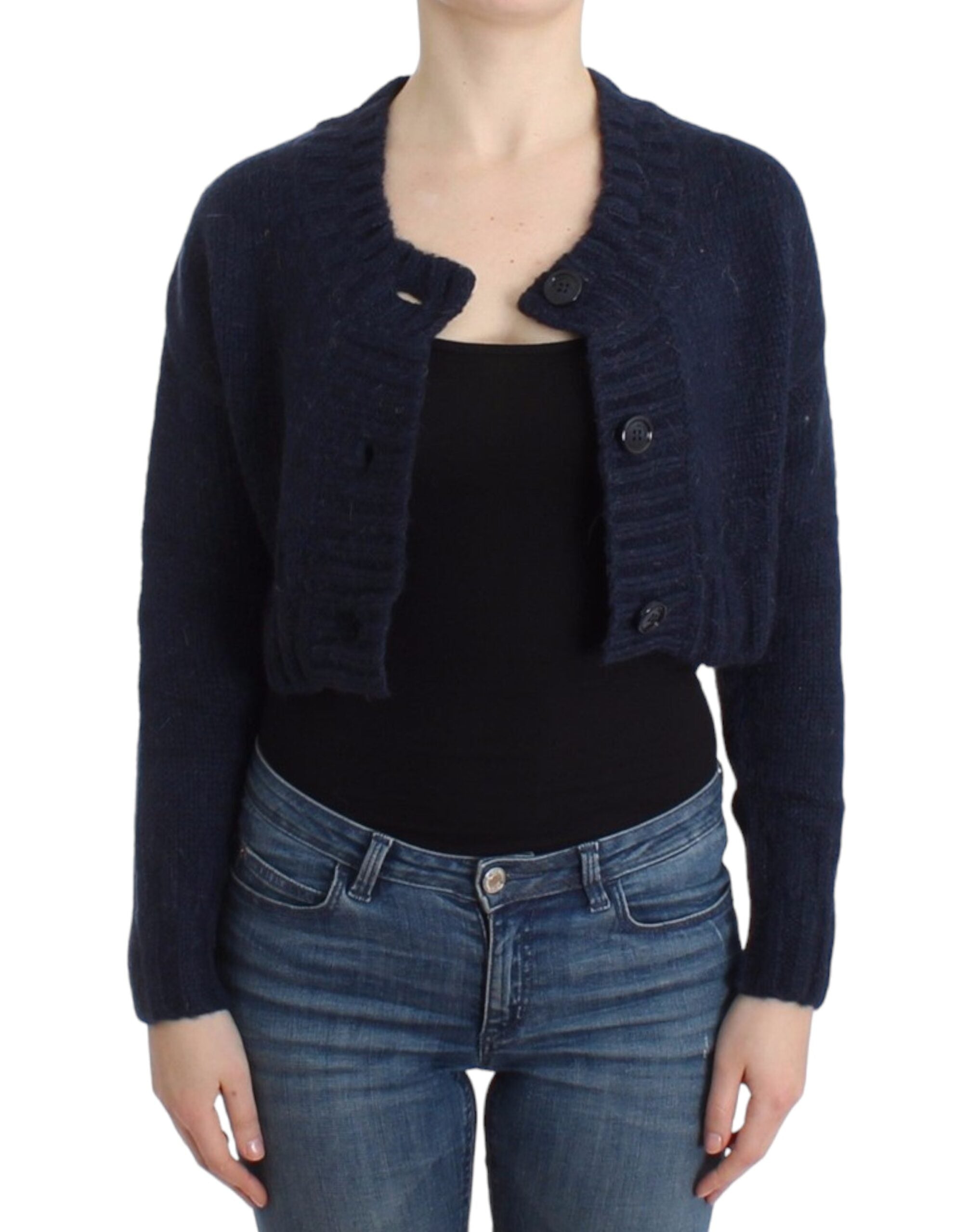 John Galliano Chic Cardigan court bleu