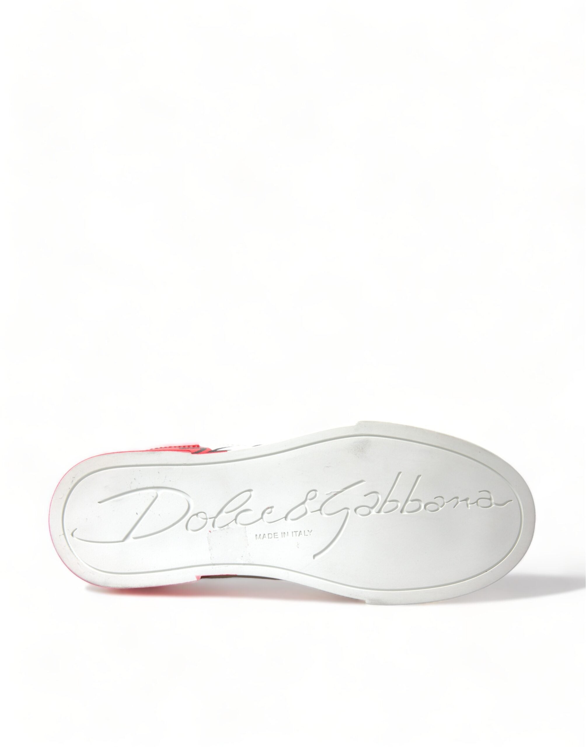 Dolce &amp; Gabbana élégantes baskets Portofino en cuir blanc