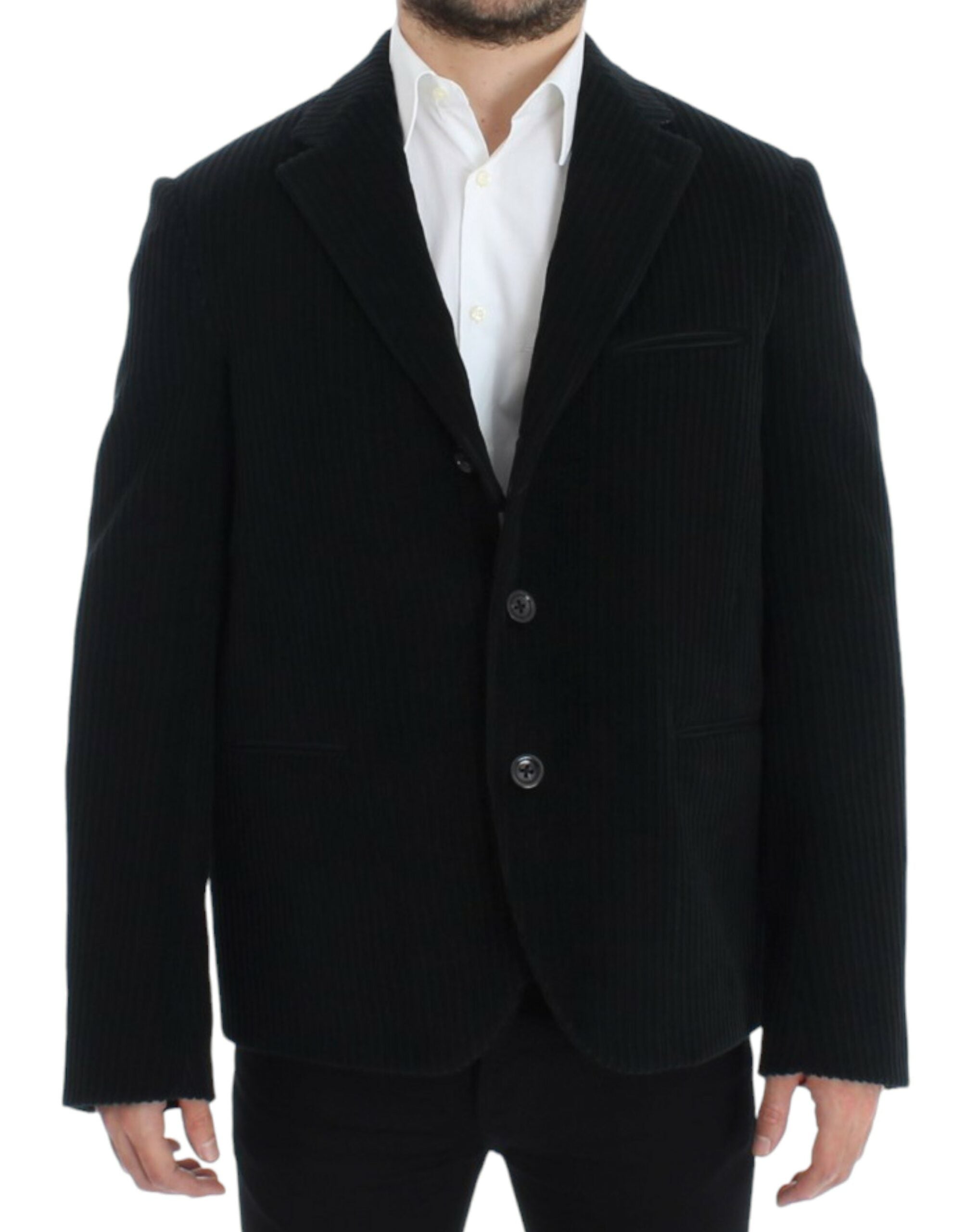 Dolce &amp; Gabbana Veste blazer noire élégante Martini