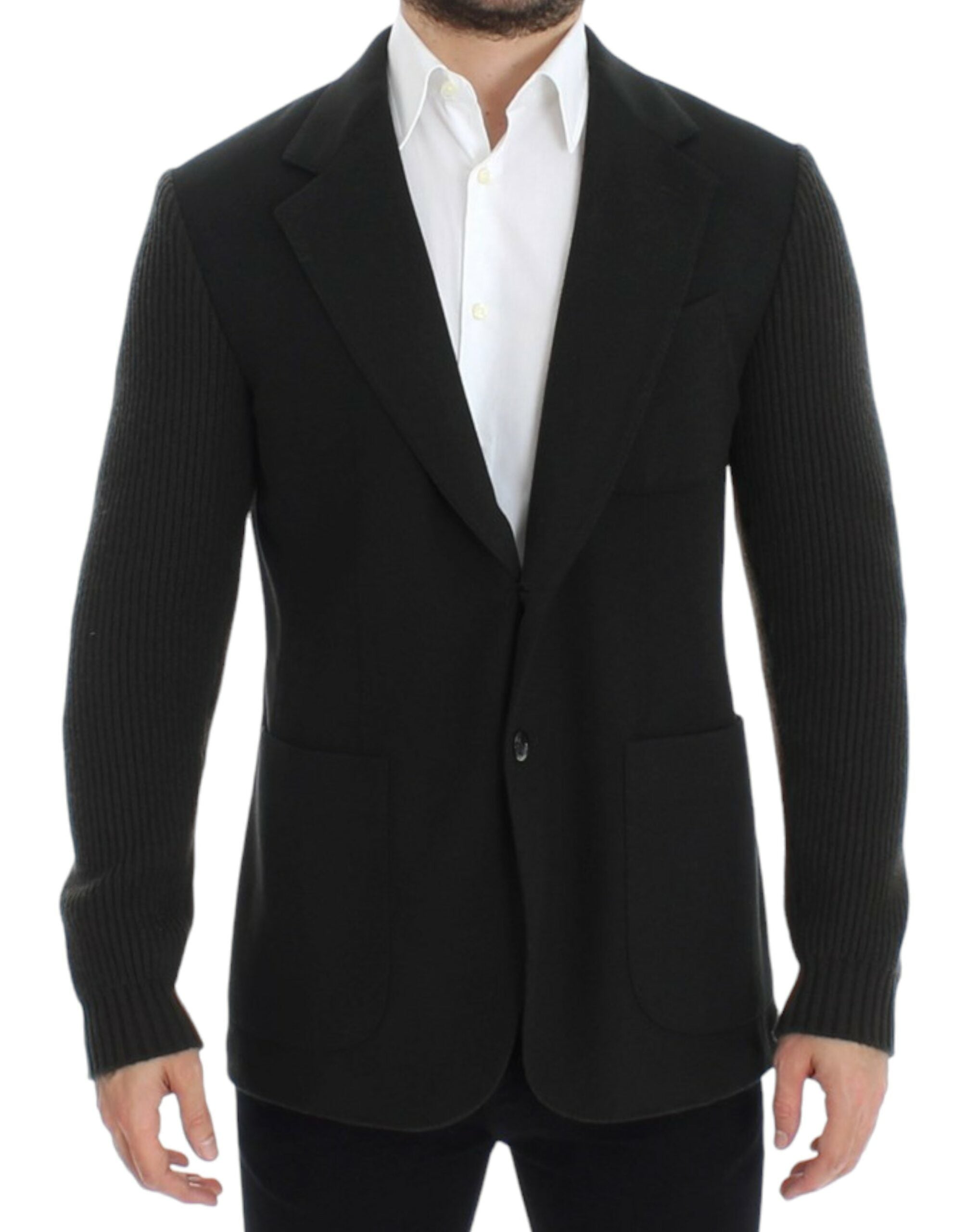 Dolce &amp; Gabbana Veste blazer élégante en cachemire vert