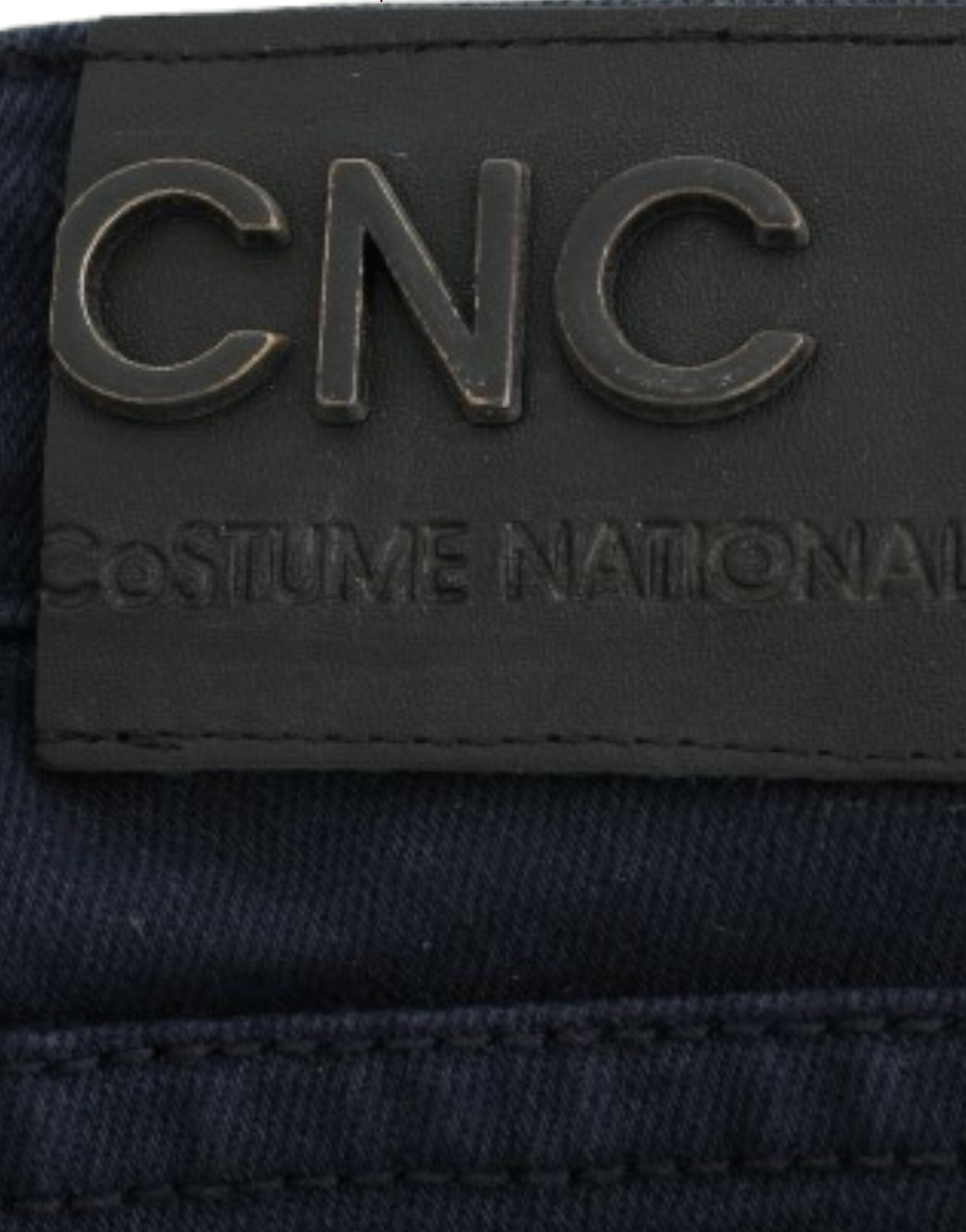 Costume National Chic Bleu Jambe Droite Denim Delight