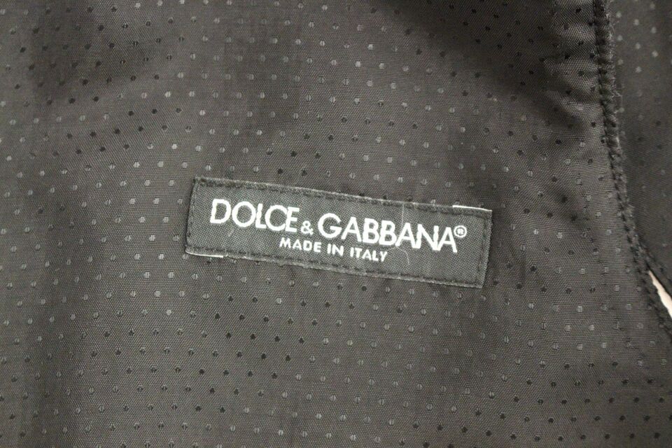 Dolce &amp; Gabbana Gilet élégant en laine mélangée grise