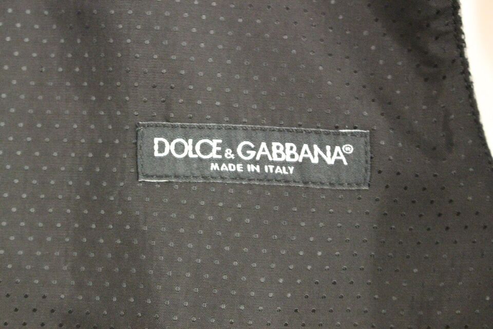 Dolce &amp; Gabbana Gilet élégant à simple boutonnage gris